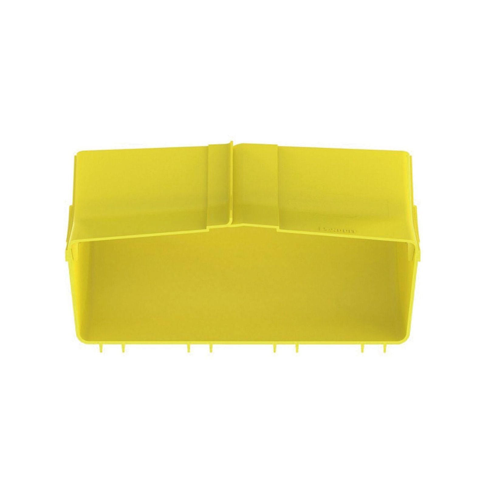 Bajada Vertical Interior de 45º con Tapa, Para uso con Canaletas 12X4 FiberRunner™, Color Amarillo FRIV4512X4LYL - PANDUIT