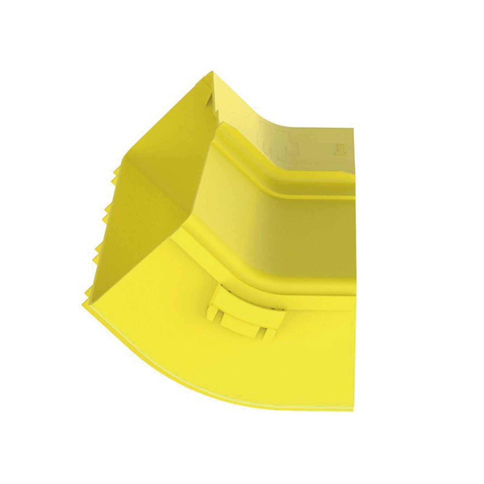 Bajada Vertical Interior de 45º con Tapa, Para uso con Canaletas 12X4 FiberRunner™, Color Amarillo FRIV4512X4LYL - PANDUIT