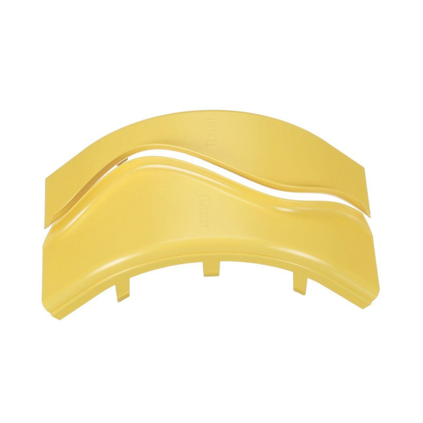 Tapa de Bajada Vertical Exterior de 90º, Para uso con Canaletas 6X4 FiberRunner™, Color Amarillo FROVRASC6LYL - PANDUIT