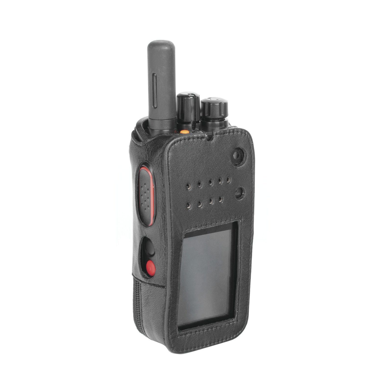 Funda Reforzada de Piel para Radios TX-R59A4G. FSMTX-R59A - SYSCOM