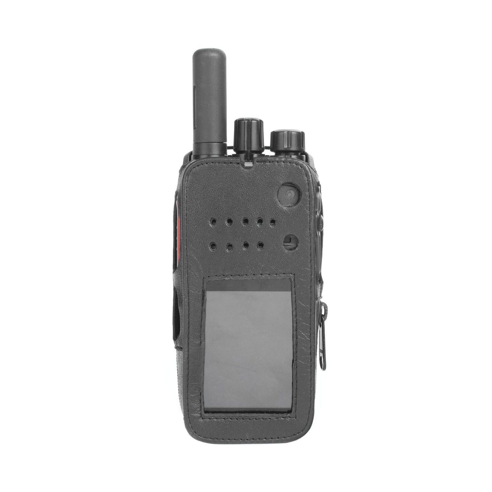 Funda Reforzada de Piel para Radios TX-R59A4G. FSMTX-R59A - SYSCOM