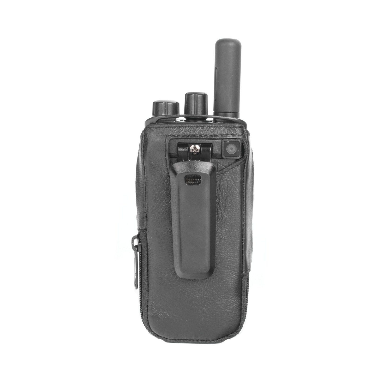 Funda Reforzada de Piel para Radios TX-R59A4G. FSMTX-R59A - SYSCOM