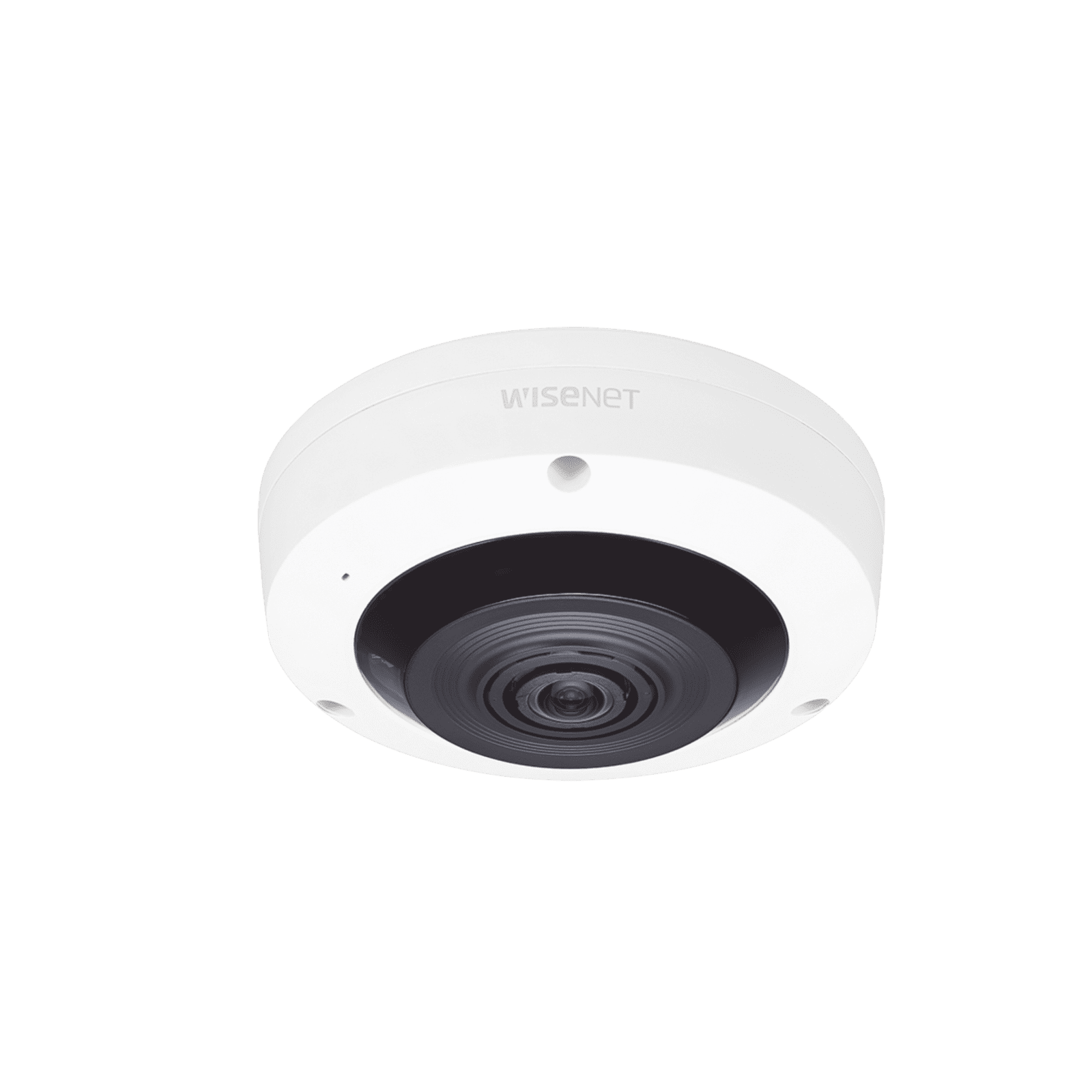 Fisheye IP Interior 6 Megapixel / WDR 120dB / IR 15m / PTZ Digital 8X / Video Analíticos Avanzados / Entrada y Salida de Audio y Alarma / Color Blanco XNF-8010RW - Hanwha Techwin Wisenet