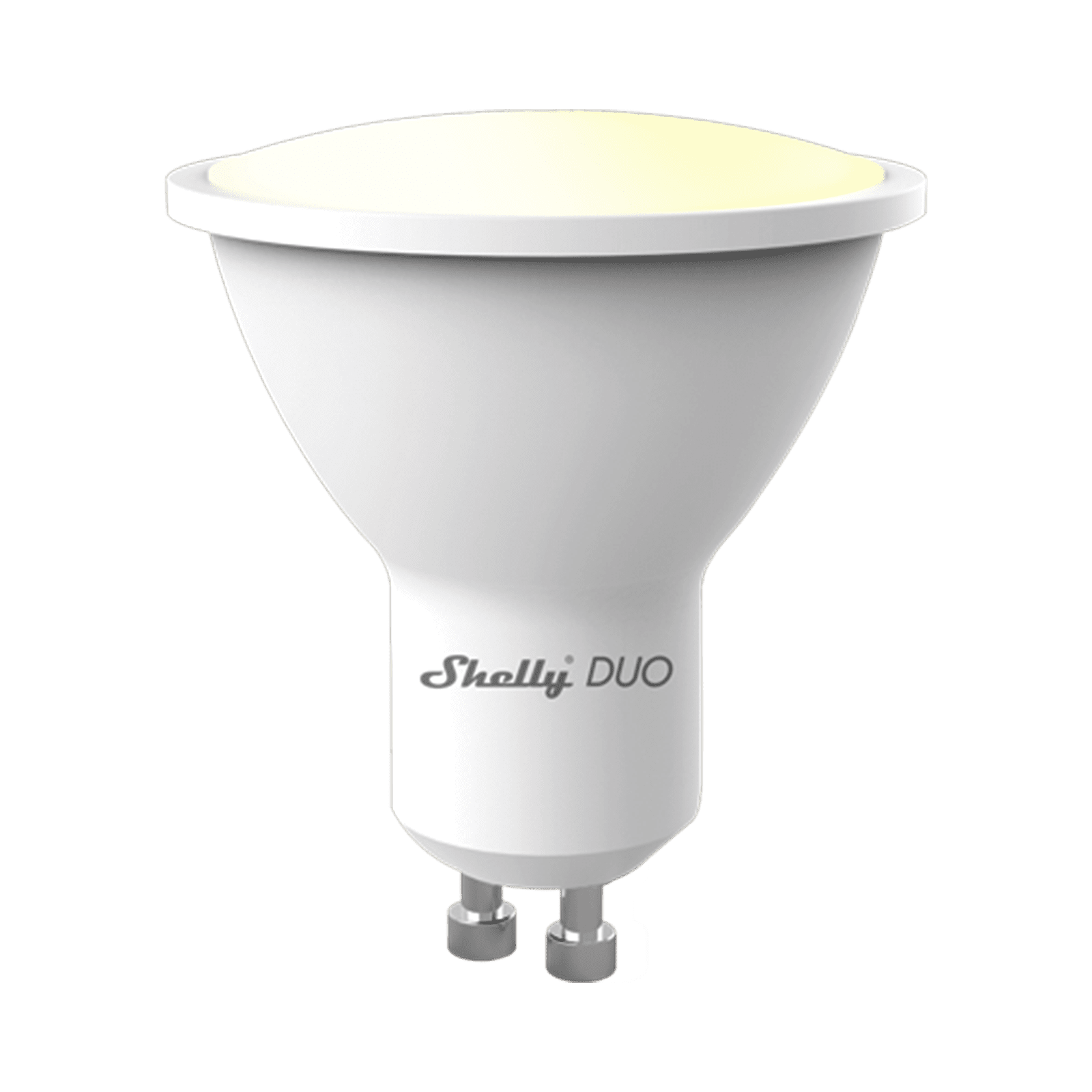 Foco tipo Gu10 inteligente con señal inalámbrica, color dual blanco y cálido, uso de App Shelly. AC 100-240V SHELLYDUOGU10 - SHELLY