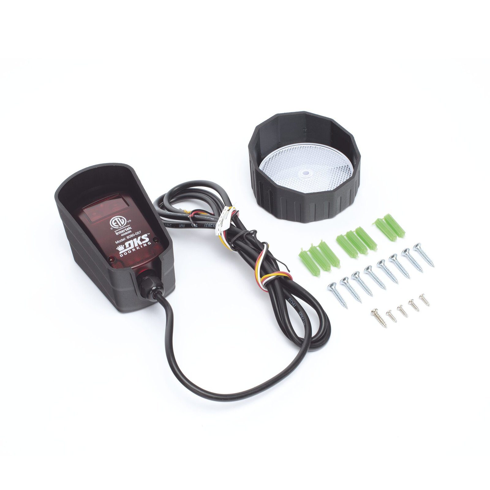 Fotocelda Reflectiva Para Motores y Barreras Doorking / Alcance de Hasta 10 Metros 8080-057 - DKS DOORKING