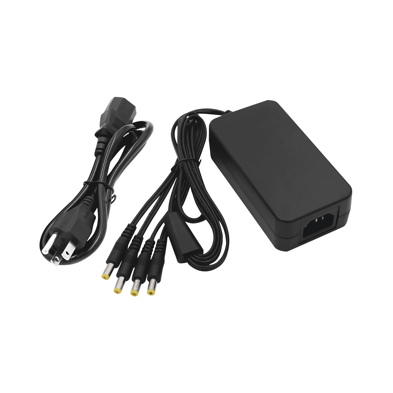 Fuente de Alimentación de 4 Salidas tipo Jack Macho de 12 Vcc / 5 Amper PLK12DC4CH - EPCOM POWERLINE