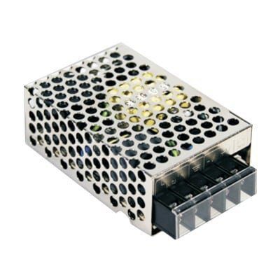 Fuente de Poder Industrial Conmutada 25W de Potencia, 24Vcc, 1.1A RS-25-24 - MEANWELL