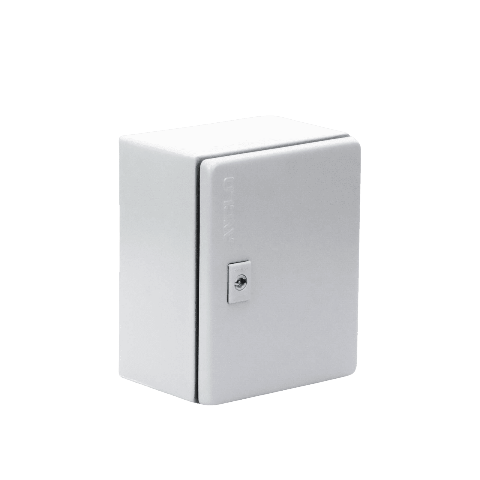 Gabinete de Acero / Nema 4 -IP 66 de 20 x 25 x 15 cm / Platina y certificado UL. G4A-252015-UL - ANCLO