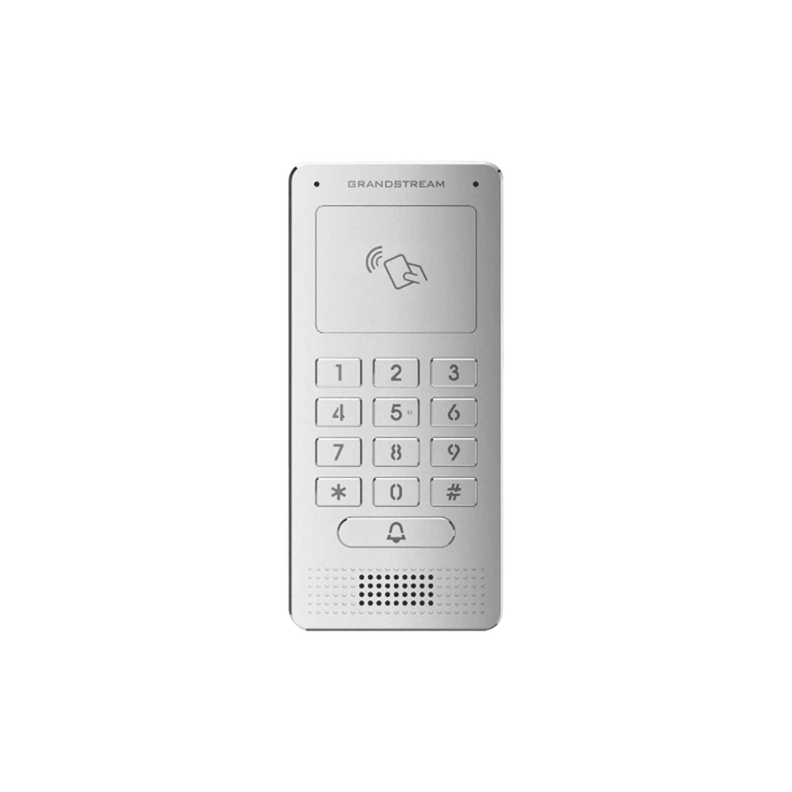 Audioportero IP (SIP), Antivandálico, apertura por código, llamada y/o tarjeta, teclado iluminado GDS-3705 - Grandstream