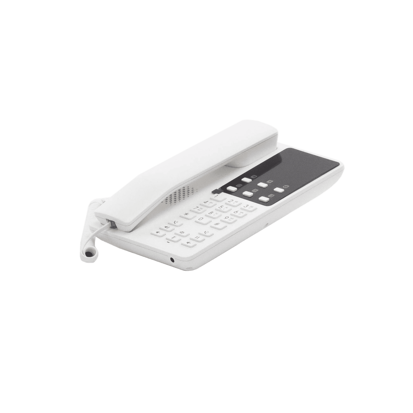 Teléfono IP Hotelero Wi-Fi, 2 líneas SIP con 2 cuentas, codec Opus, IPV4/IPV6, color blanco, con gestión en la nube GDMS GHP620W - Grandstream