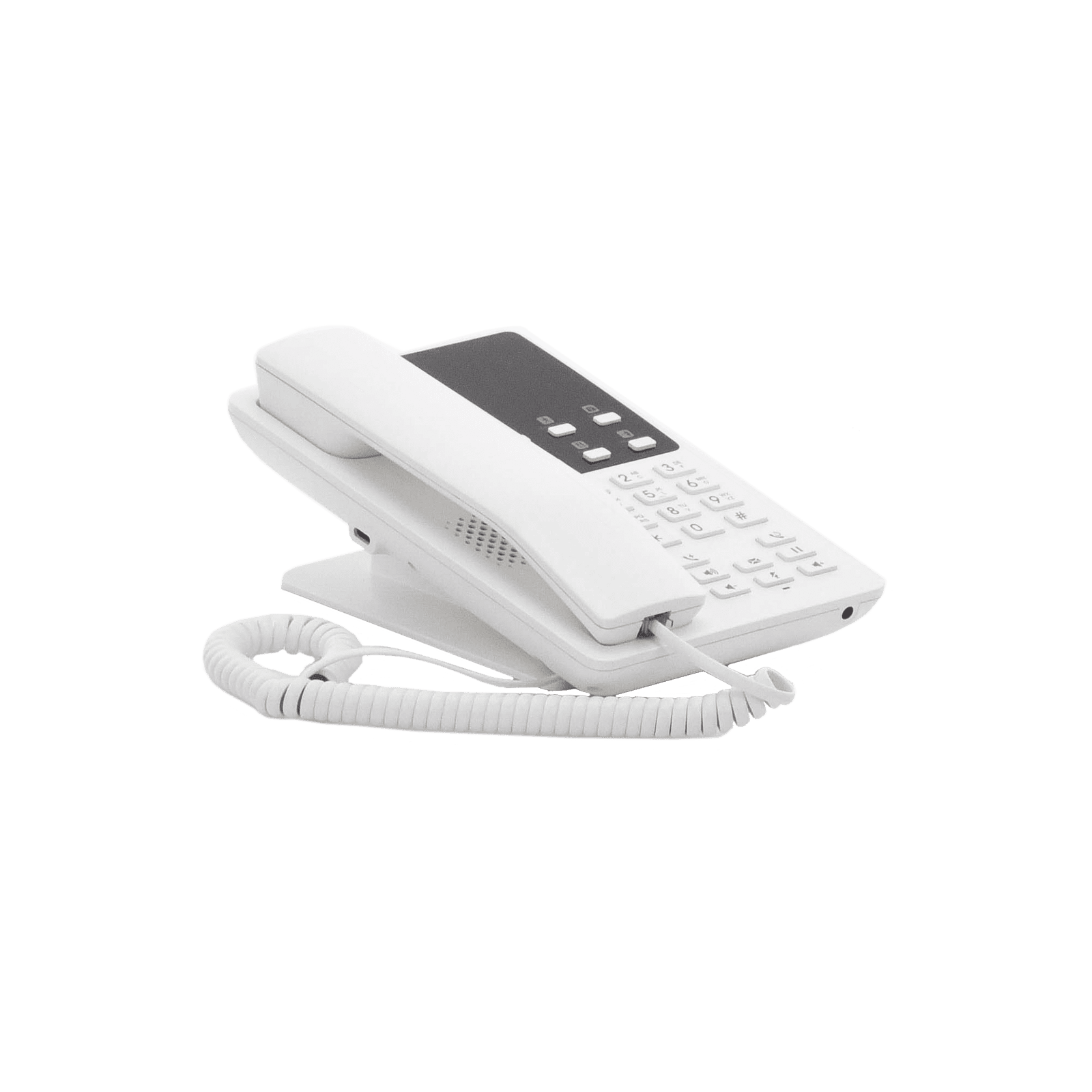 Teléfono IP Hotelero Wi-Fi, 2 líneas SIP con 2 cuentas, codec Opus, IPV4/IPV6, color blanco, con gestión en la nube GDMS GHP620W - Grandstream