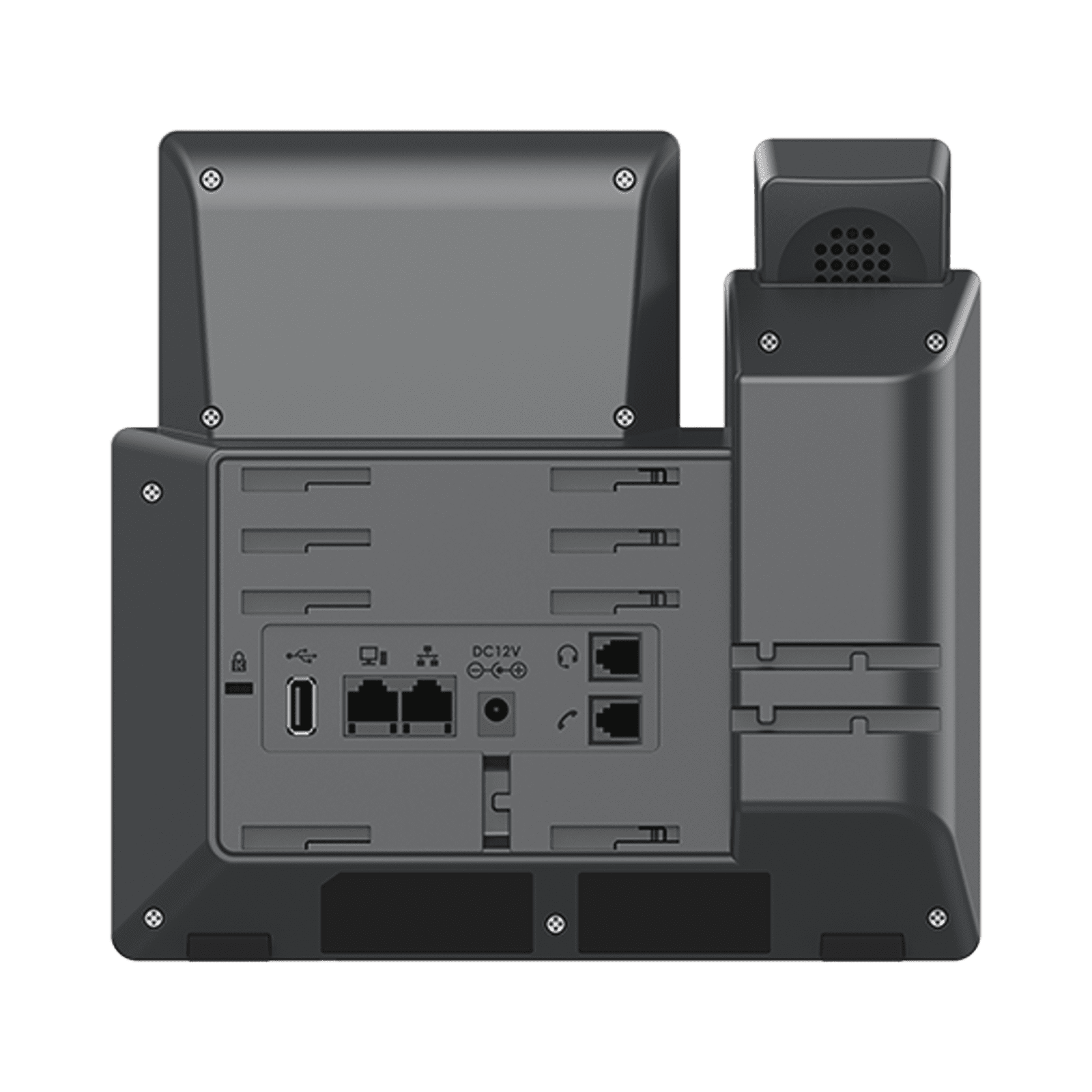 Teléfono IP Wi-Fi, Grado Operador, 8 líneas SIP con 4 cuentas, pantalla a color 2.8″, puertos Gigabit, Bluetooth, PoE, codec Opus, IPV4/IPV6 con gestión en la nube GDMS GRP2624 - Grandstream