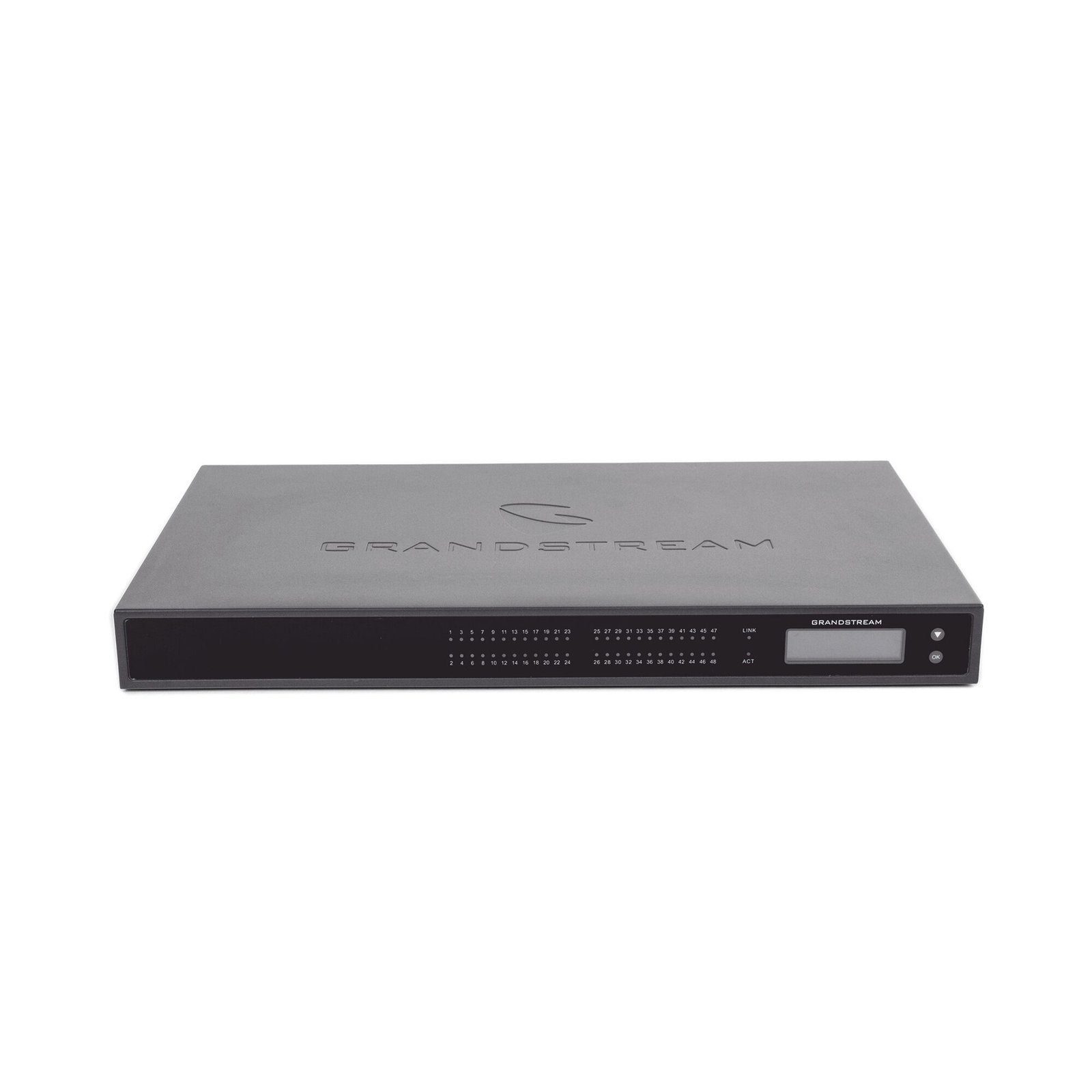Adaptador VoIP GrandStream de 48 FXS 2 puertos telco 50 pins p/montaje en rack GXW4248V2 - Grandstream