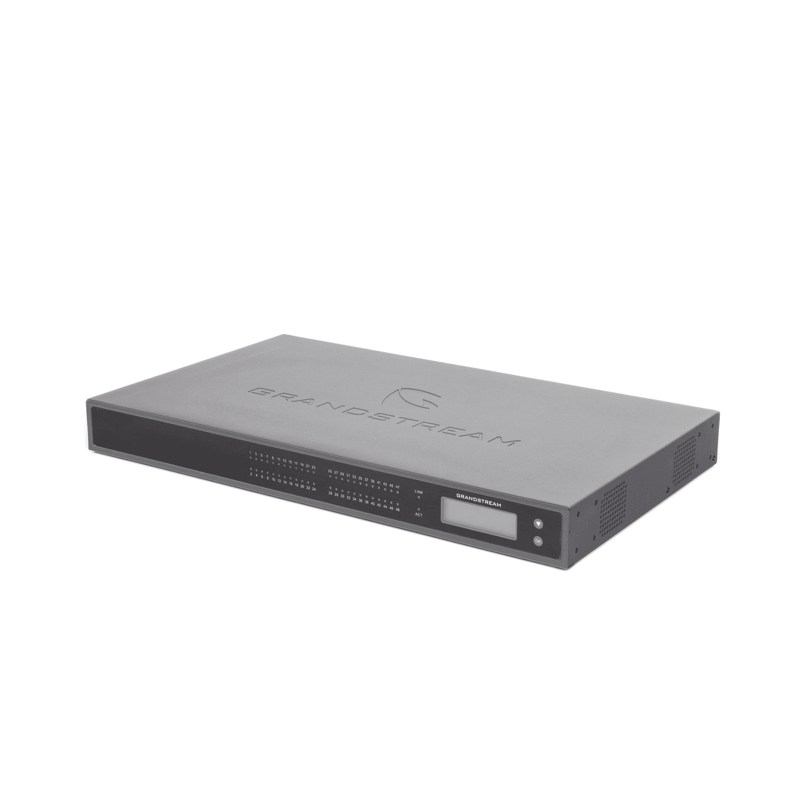 Adaptador VoIP GrandStream de 48 FXS 2 puertos telco 50 pins p/montaje en rack GXW4248V2 - Grandstream