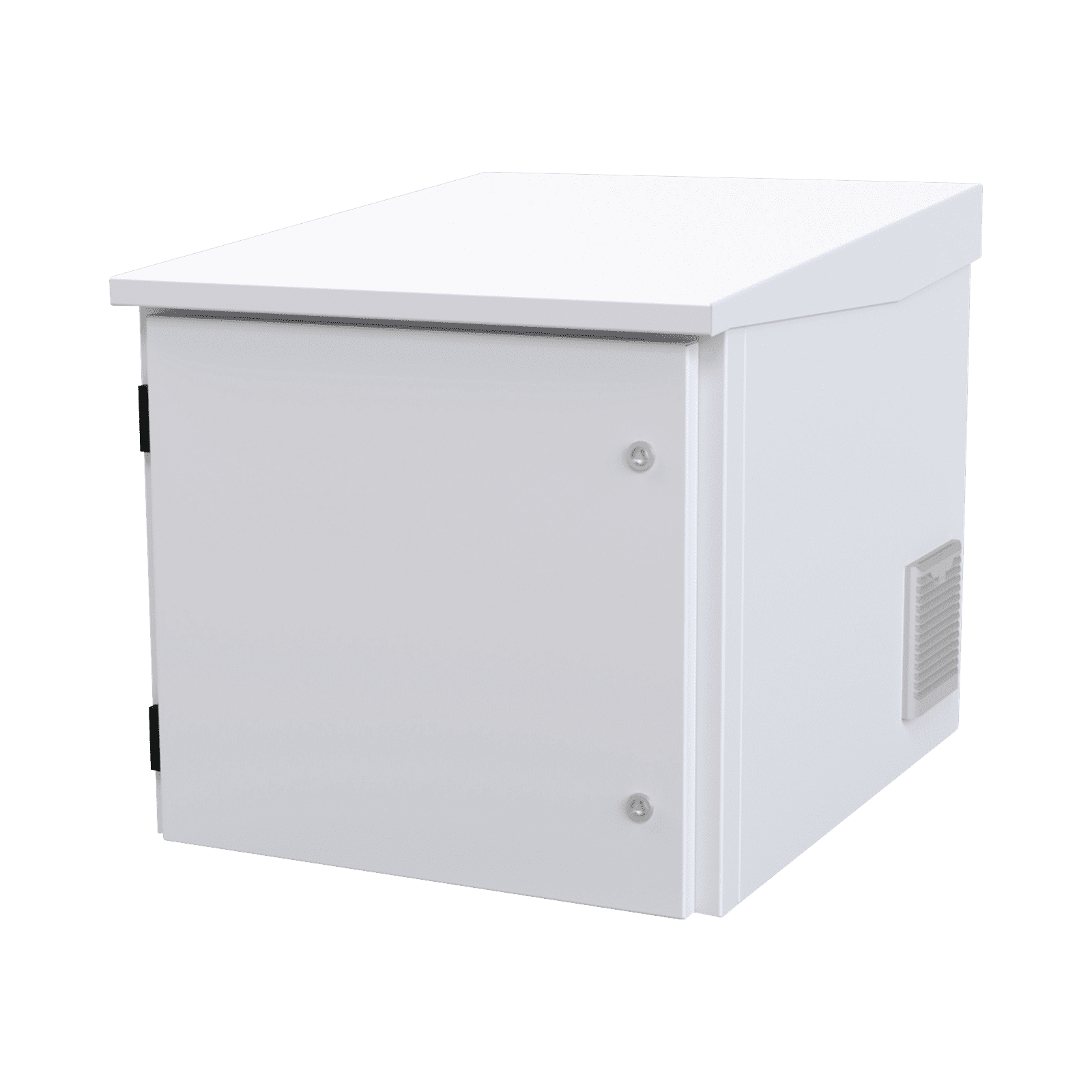 Gabinete PROFUNDO hasta 705 mm  de profundidad, de Exterior de 9UR con Ventiladores y Termostato, Se envía el Gabinete Armado, (Montaje a poste o torre se vende por separado). LP-FORTE-6078-09U - LINKEDPRO BY EPCOM