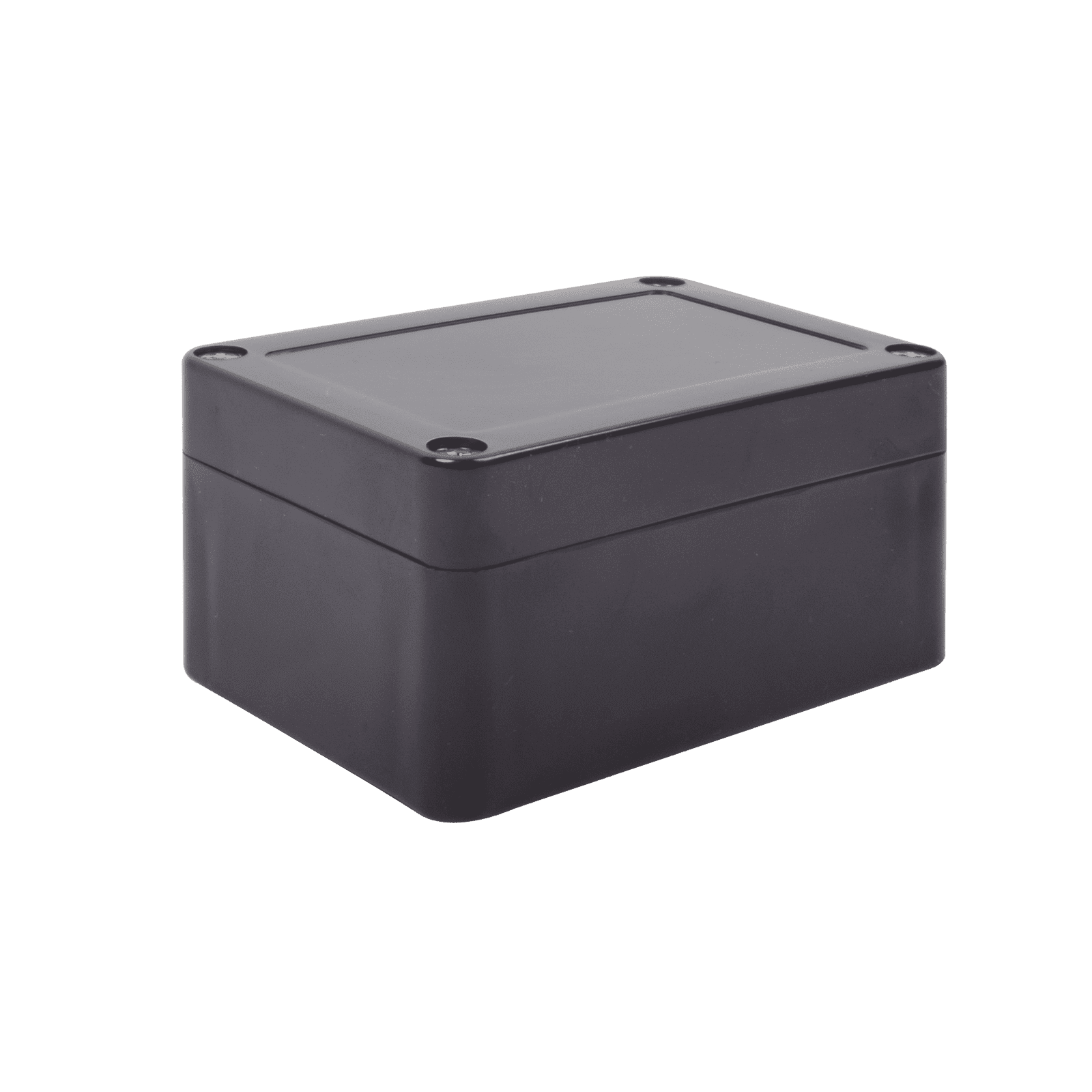 Gabinete Plástico Negro para Exterior (IP65) de 100 x 68 x 50 mm Cierre por Tornillos. TXG-014-BK - TXPRO