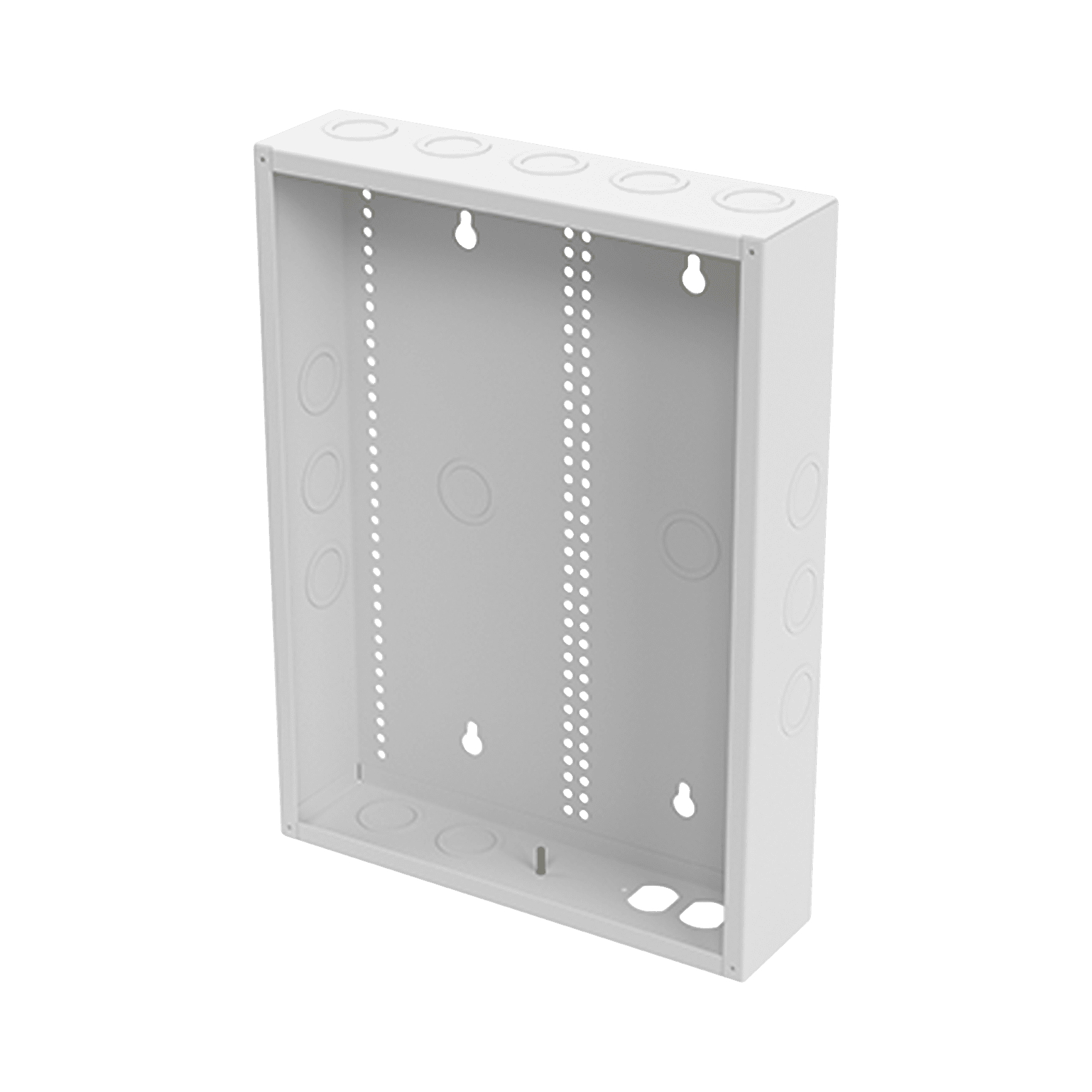 Gabinete de Medios de 19 Pulgadas de alto, para Empotrar en Pared (360 x 478 x 95 mm). EI-GTR-19 - EPCOM INDUSTRIAL