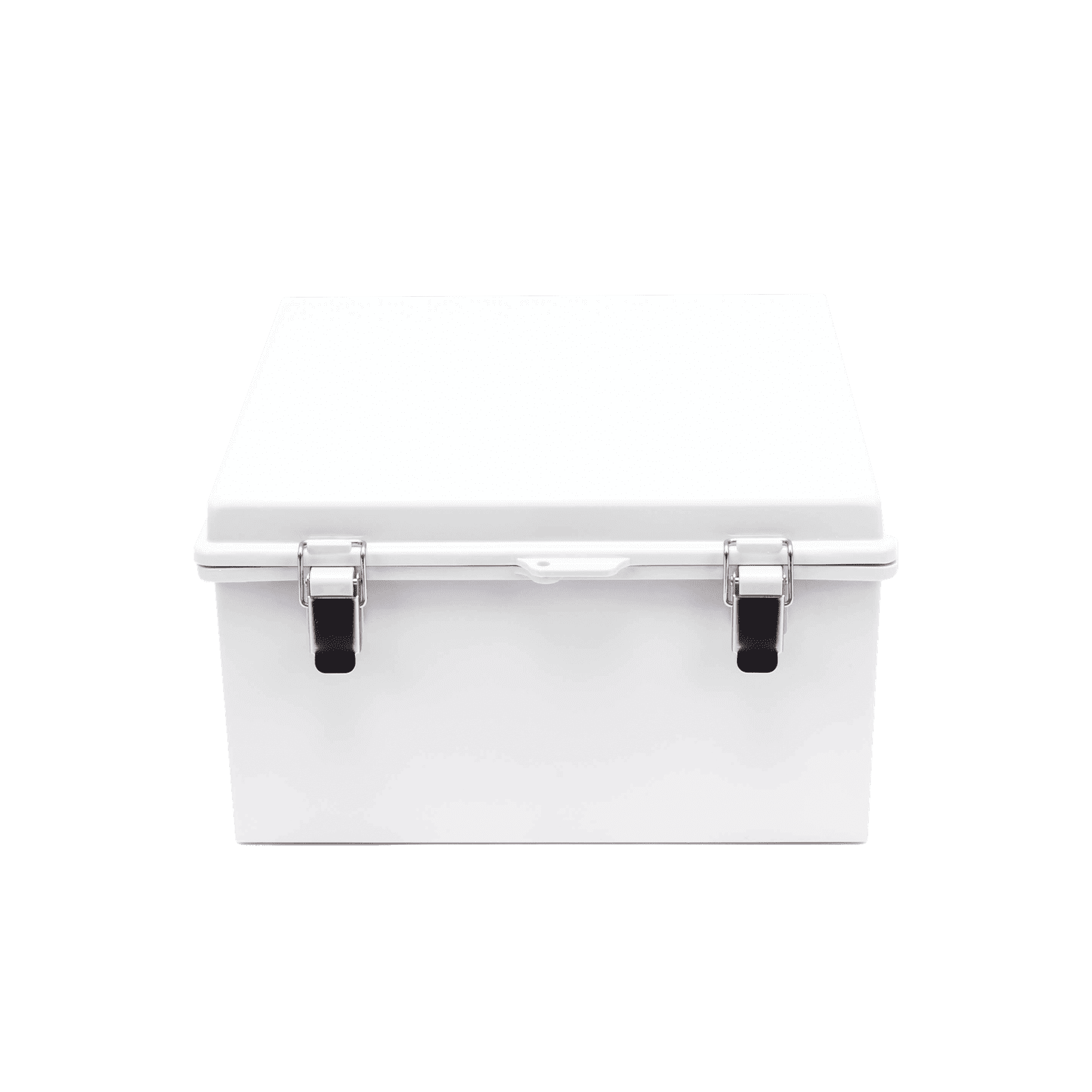 Gabinete de Plástico ABS, Uso en Intemperie ip66 (300 x 300 x 180 mm) Cierre por Broche Inoxidable y Permite Cerrado con Candado y Llave (Perno 5mm) No Incluido PST-3030-18E - PRECISION