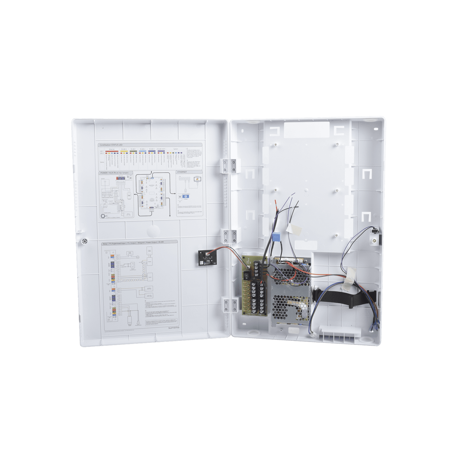 Gabinete de Plástico para CoreStation CS40 con Fuente de 110VCA ENCR10 - SUPREMA