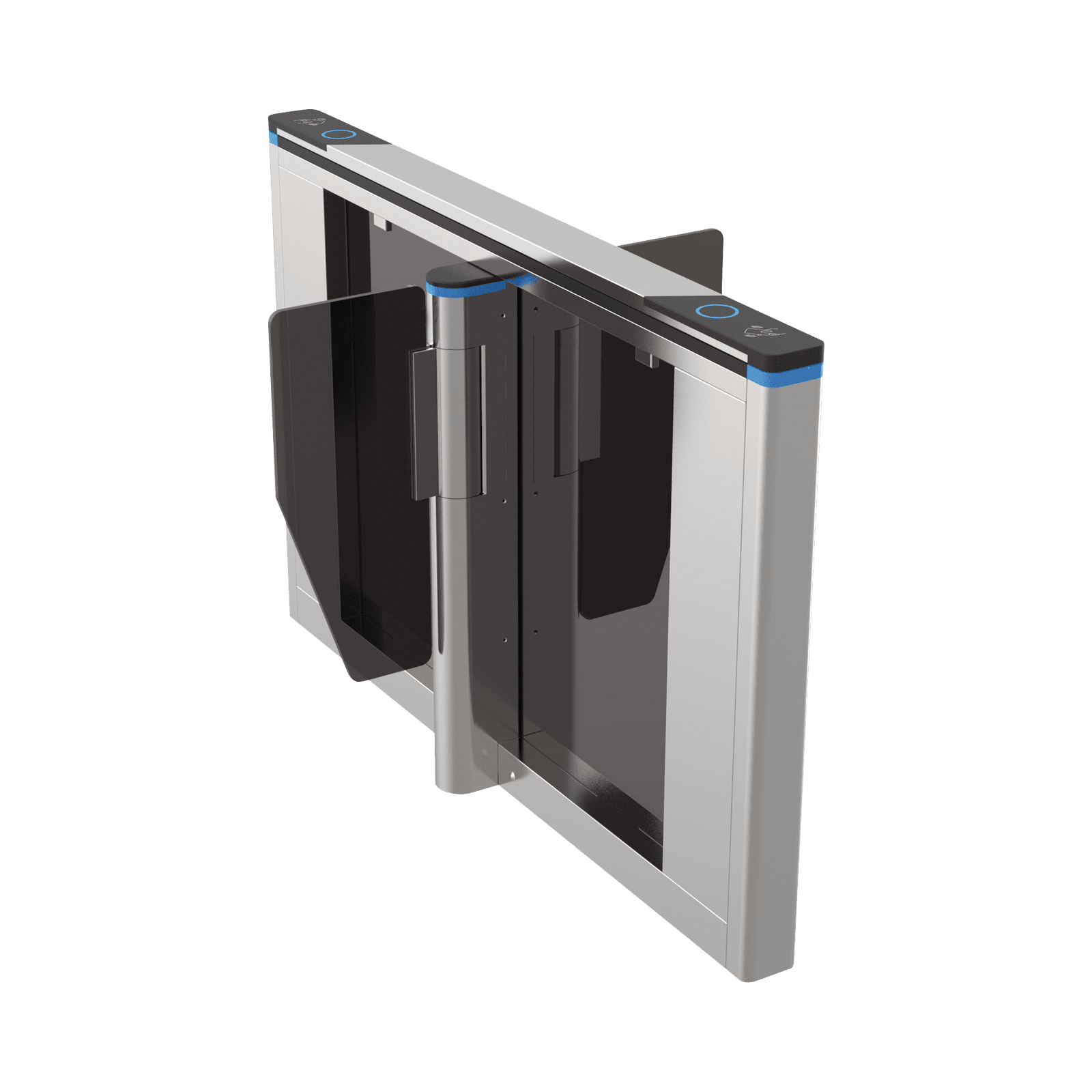 Gabinete de expansion para Torniquete Óptico Bidireccional  / El Más Estético / Hojas de Acrilico / 5,000,000 de Ciclos AP4000HDE - AccessPRO