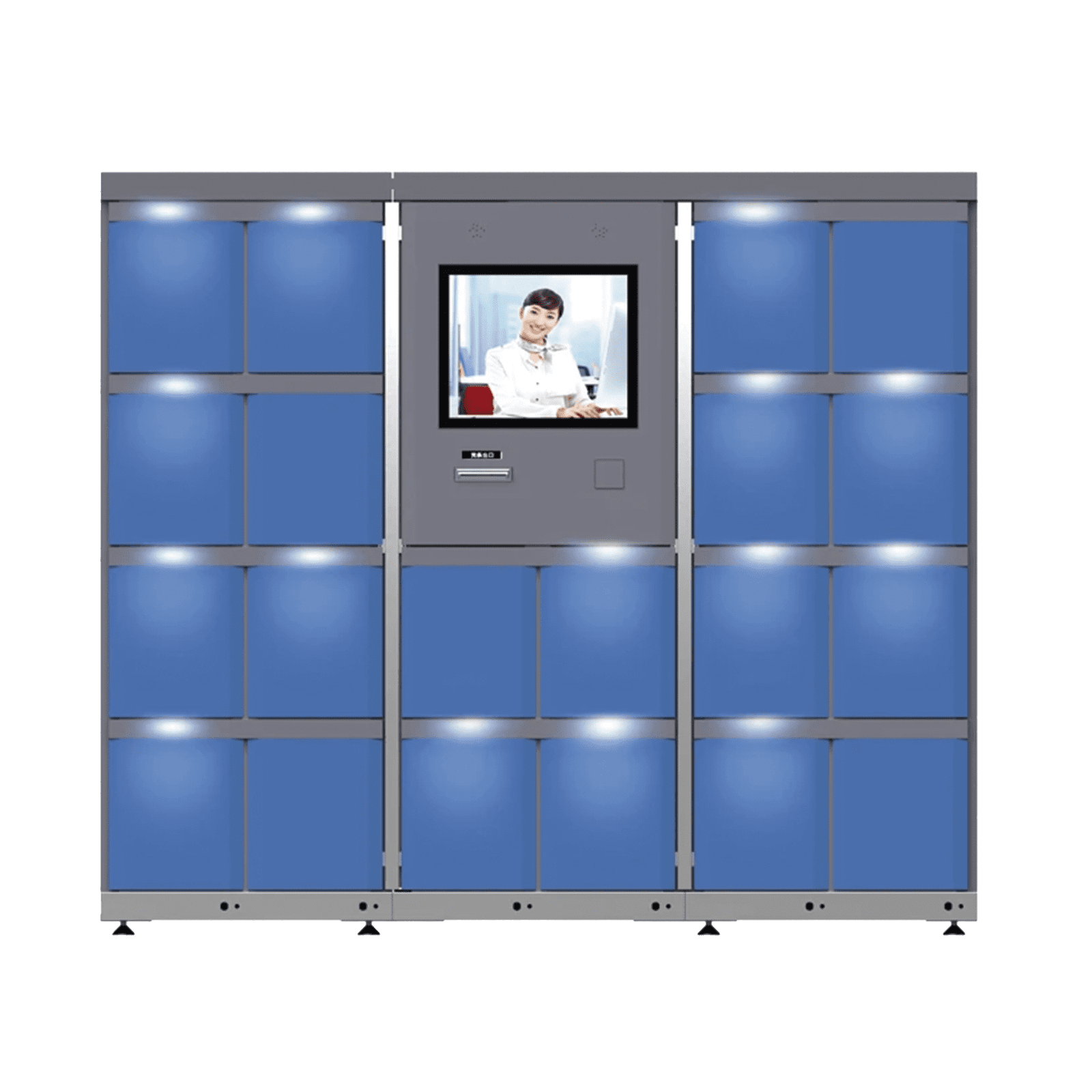 Gabinete para Autoservicio / Cuenta con Sistema para Verificación por Código QR GAB-AU-BL - EPCOM INDUSTRIAL