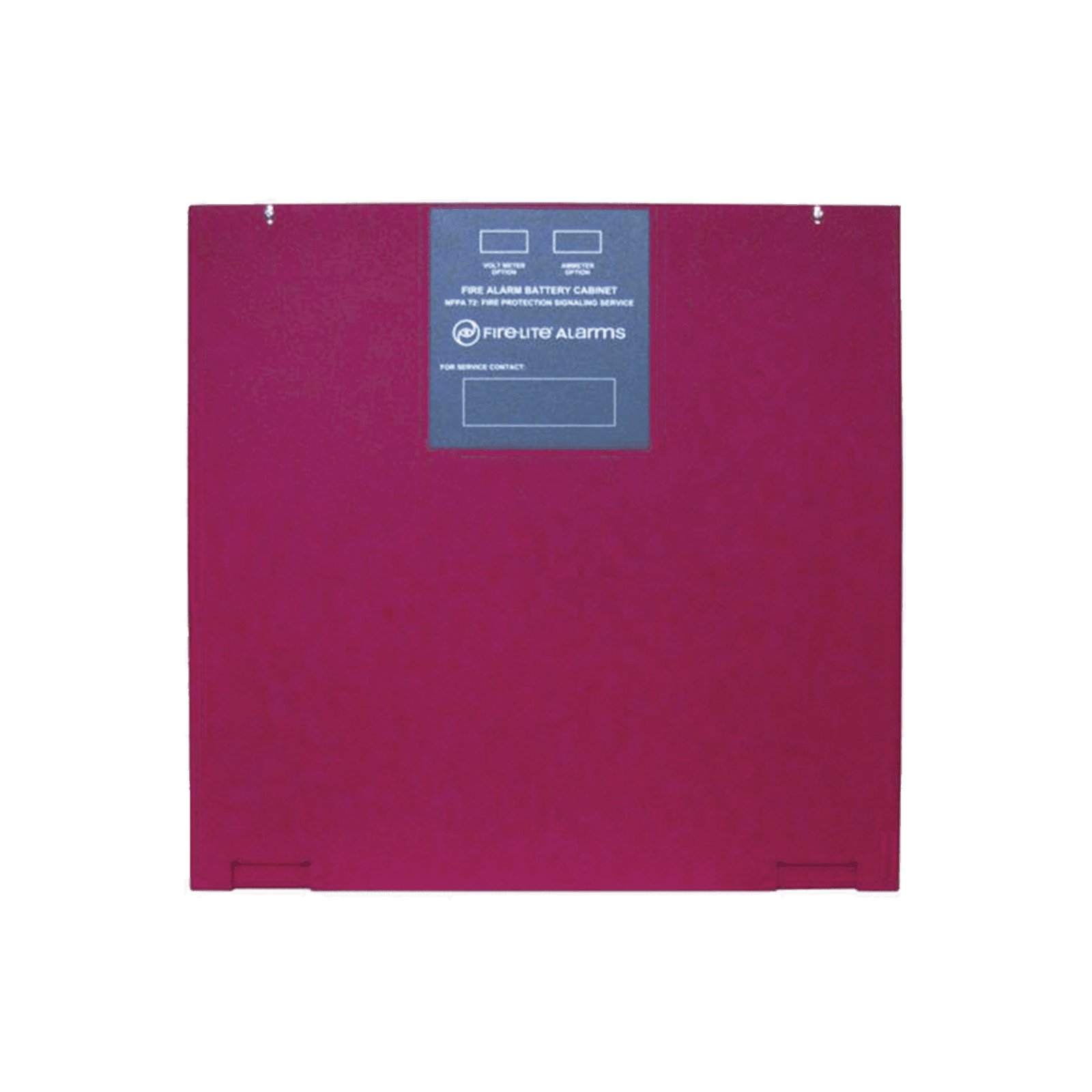 Gabinete para dos baterías de respaldo de 26 AH. Para aplicaciones en sistemas de detección de incendio (FAS). BB-26 - FIRE-LITE