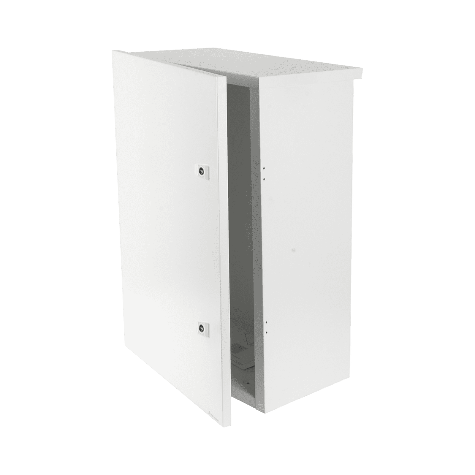 Gabinete para instalación de 2 Baterías PL110D12, Fabricado en Lámina Galvanizada, Accesorios para piso o poste (No incluidos) EI-PCB-04-07-03-W3S - EPCOM INDUSTRIAL