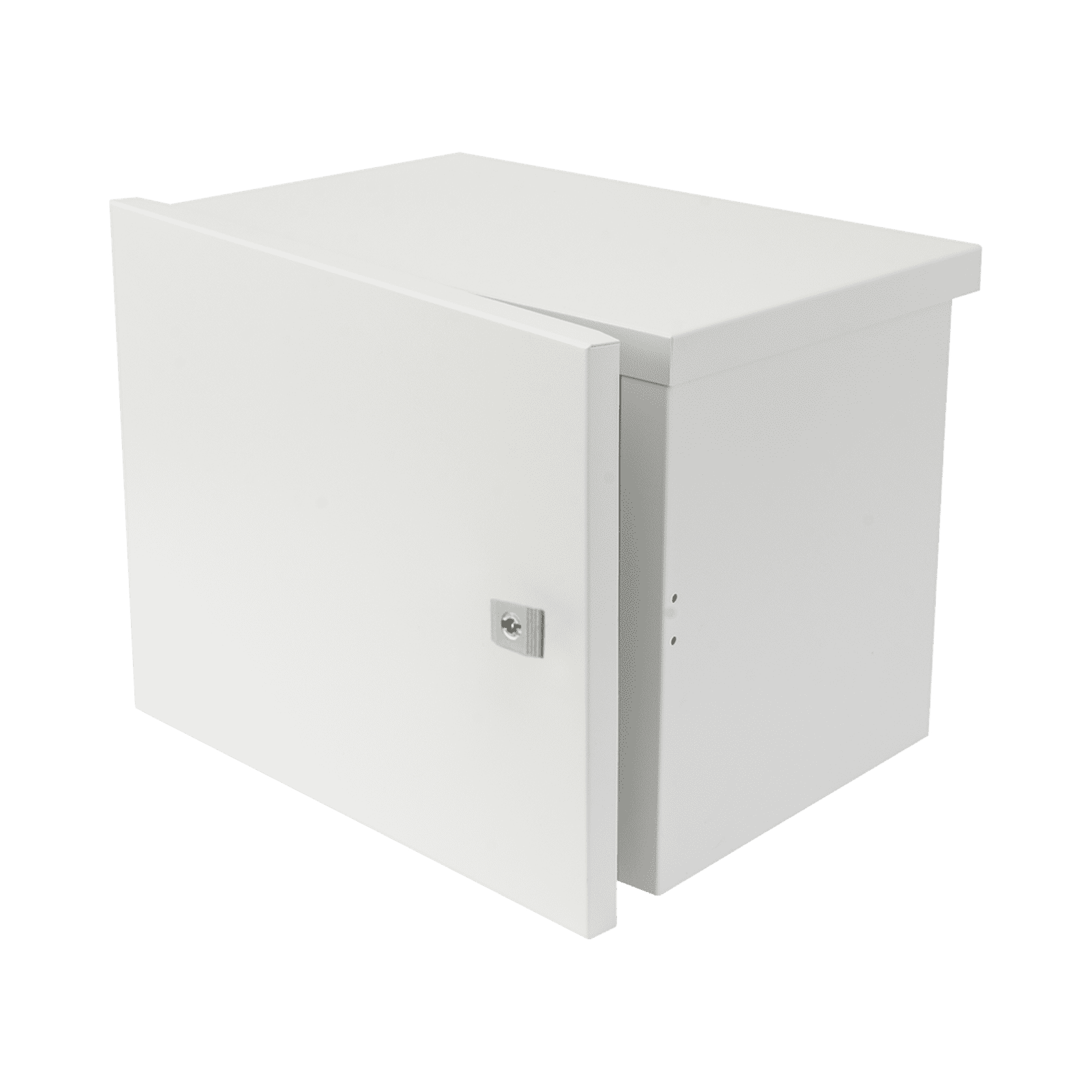 Gabinete para instalación de 2 Baterías PL4012, Fabricado en Lámina Galvanizada, Opción para montar en poste (No incluido) EI-PCB-04-03-03-W3 - EPCOM INDUSTRIAL