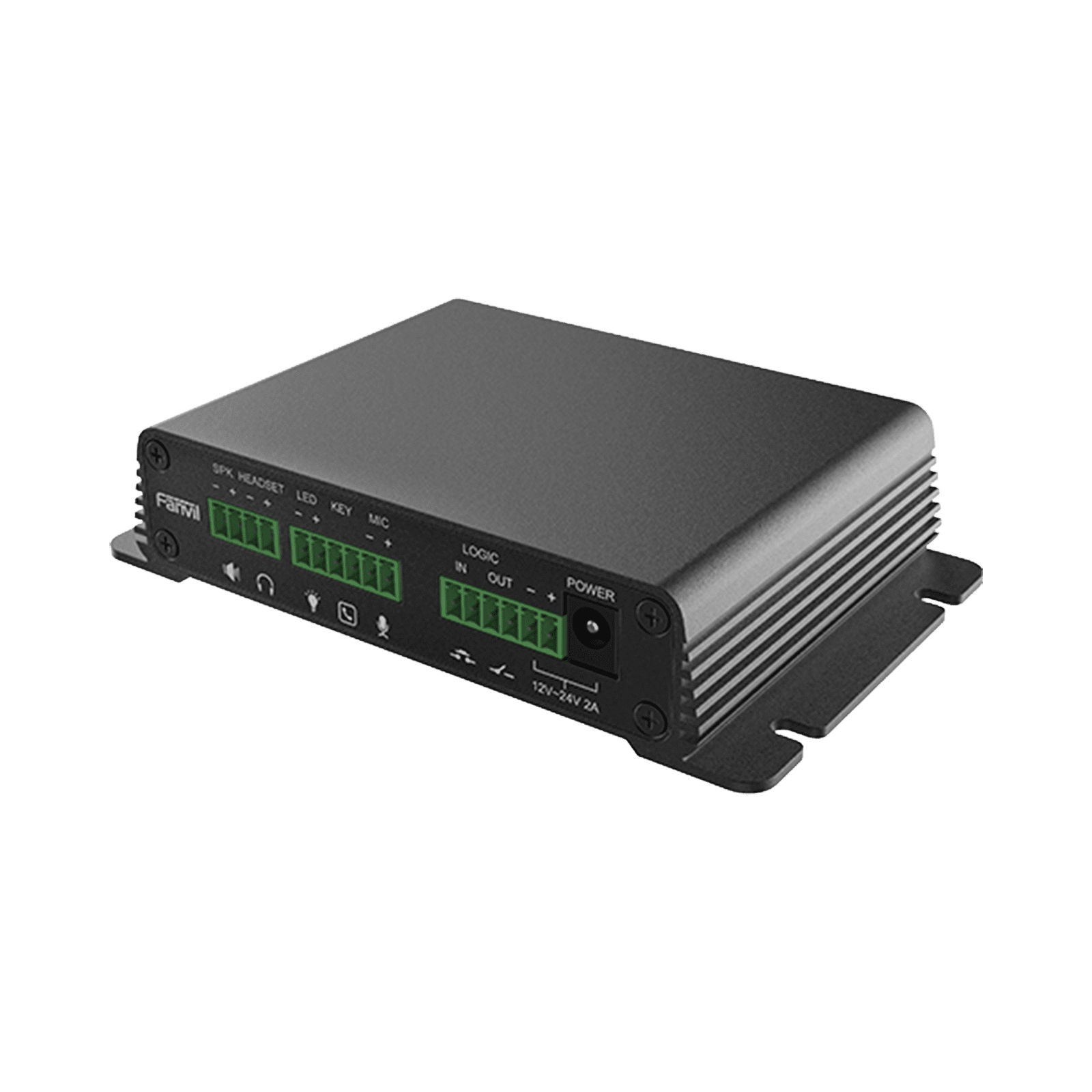 Gateway para Voceo, Paging y Video / Soporte 1 Cámara / Amplificador integrado de hasta 30 W PA2S - FANVIL