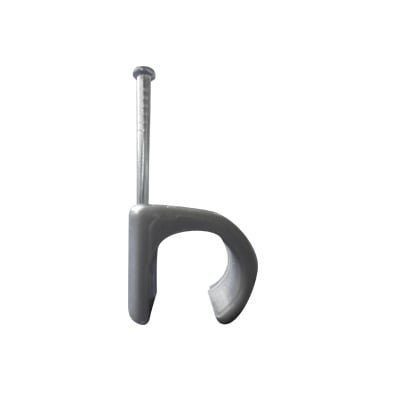 Grapa para cable redondo de 14mm color gris (100pzs) (3105-00100) TC-1420 - THORSMAN