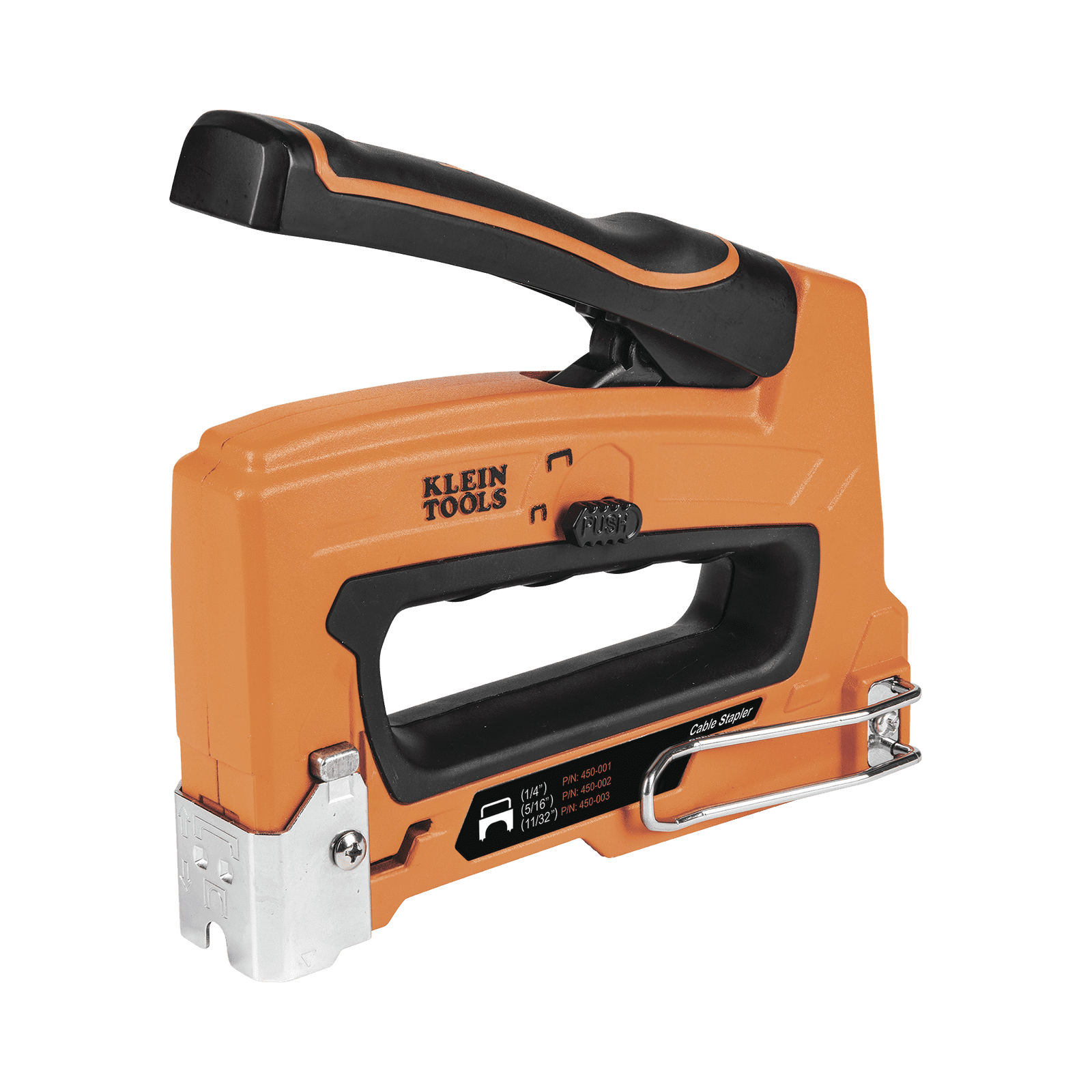 Grapadora para Cables de Voz, Datos y Video (UTP) a Madera / Tablaroca. Compatible con grapas 450-001, 450-002, 450-003 450-100 - KLEIN TOOLS