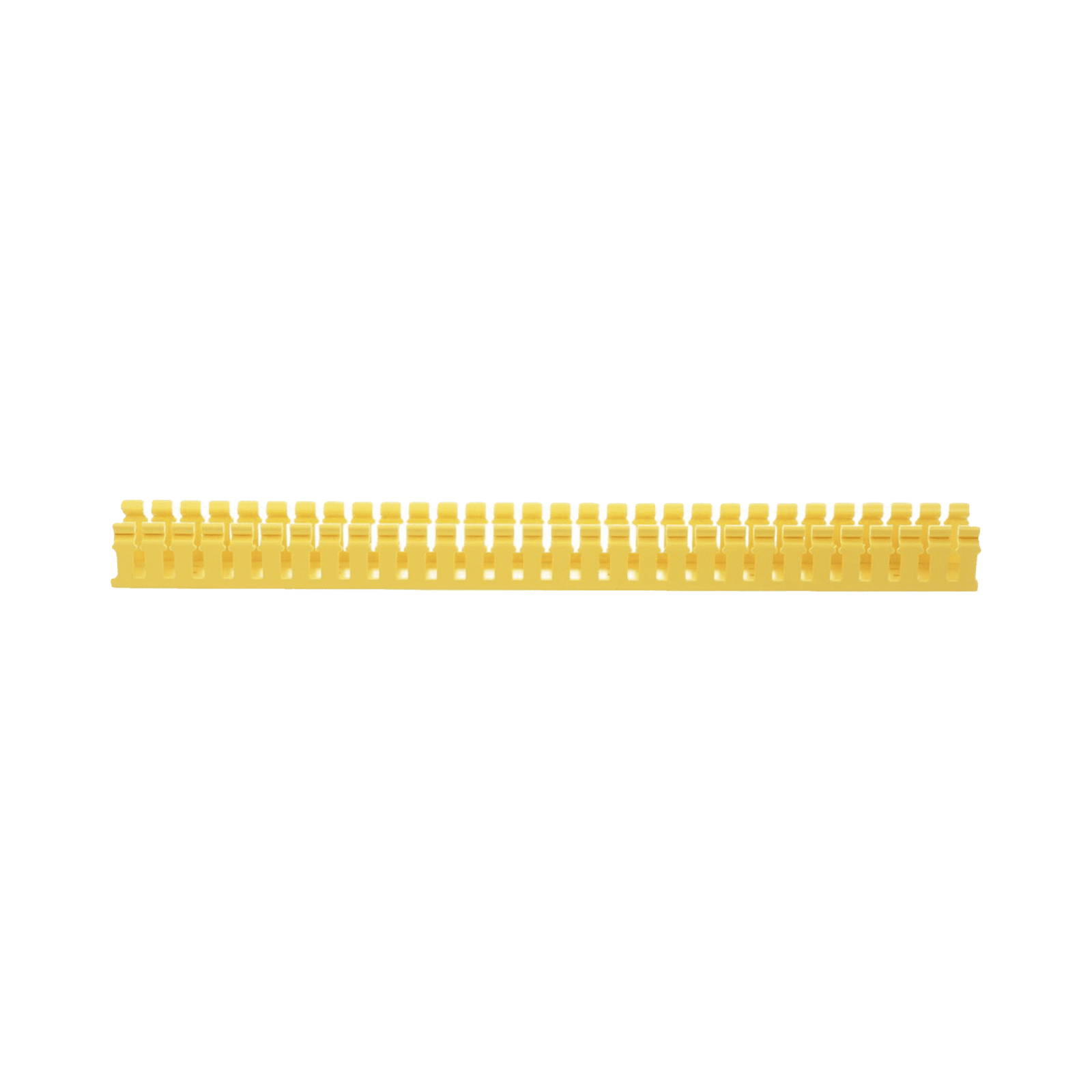 Canaleta Ranurada de PVC sin Tapa, Tipo H (Tapa Abisagrada), 2 in de Ancho, 2 in de Alto y 1828.8 mm de Largo, Color Amarillo H2X2YL6 - PANDUIT