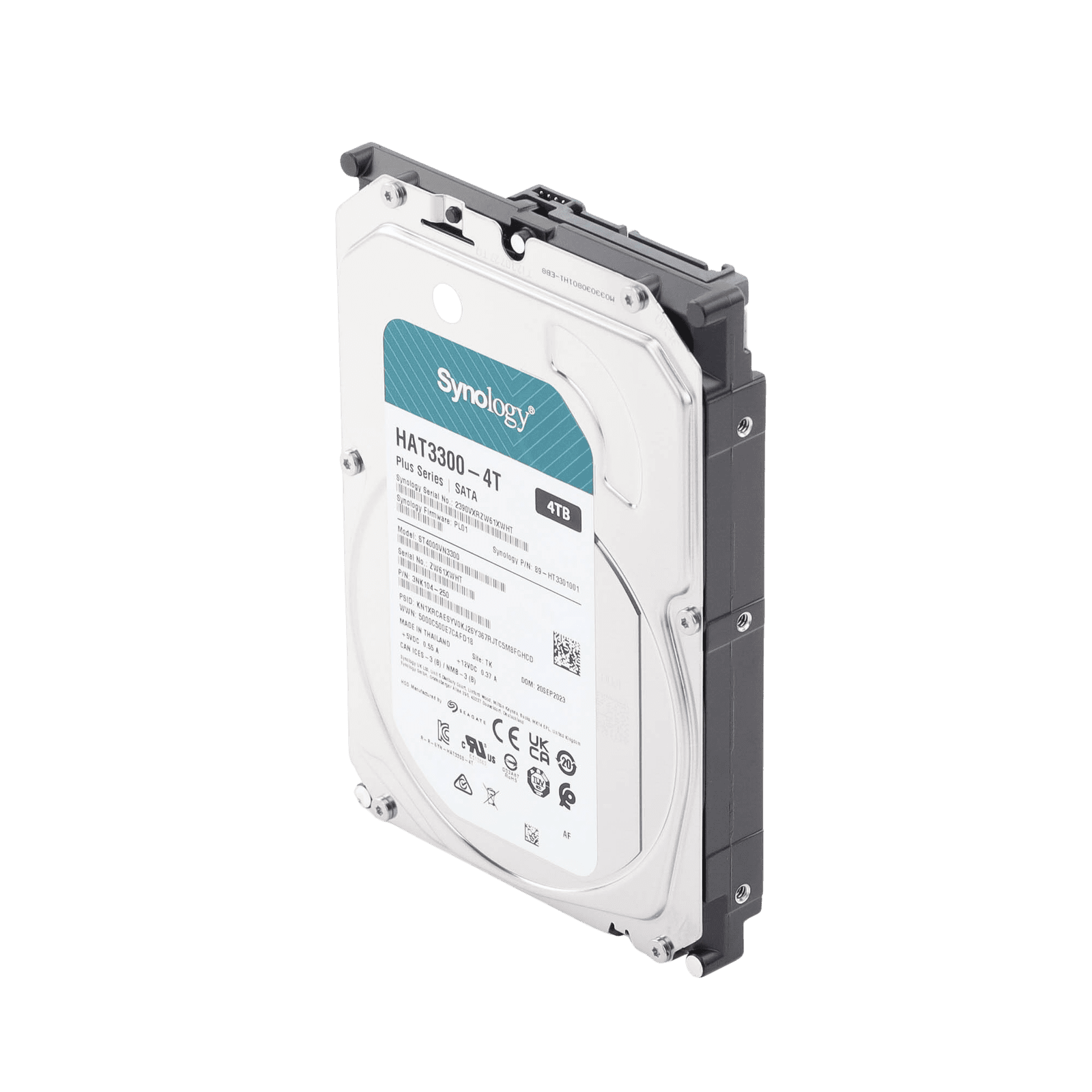Disco duro 4TB / 5400RPM / Serie Plus Discos Duros/ Especializados para NAS HAT3300-4T - SYNOLOGY
