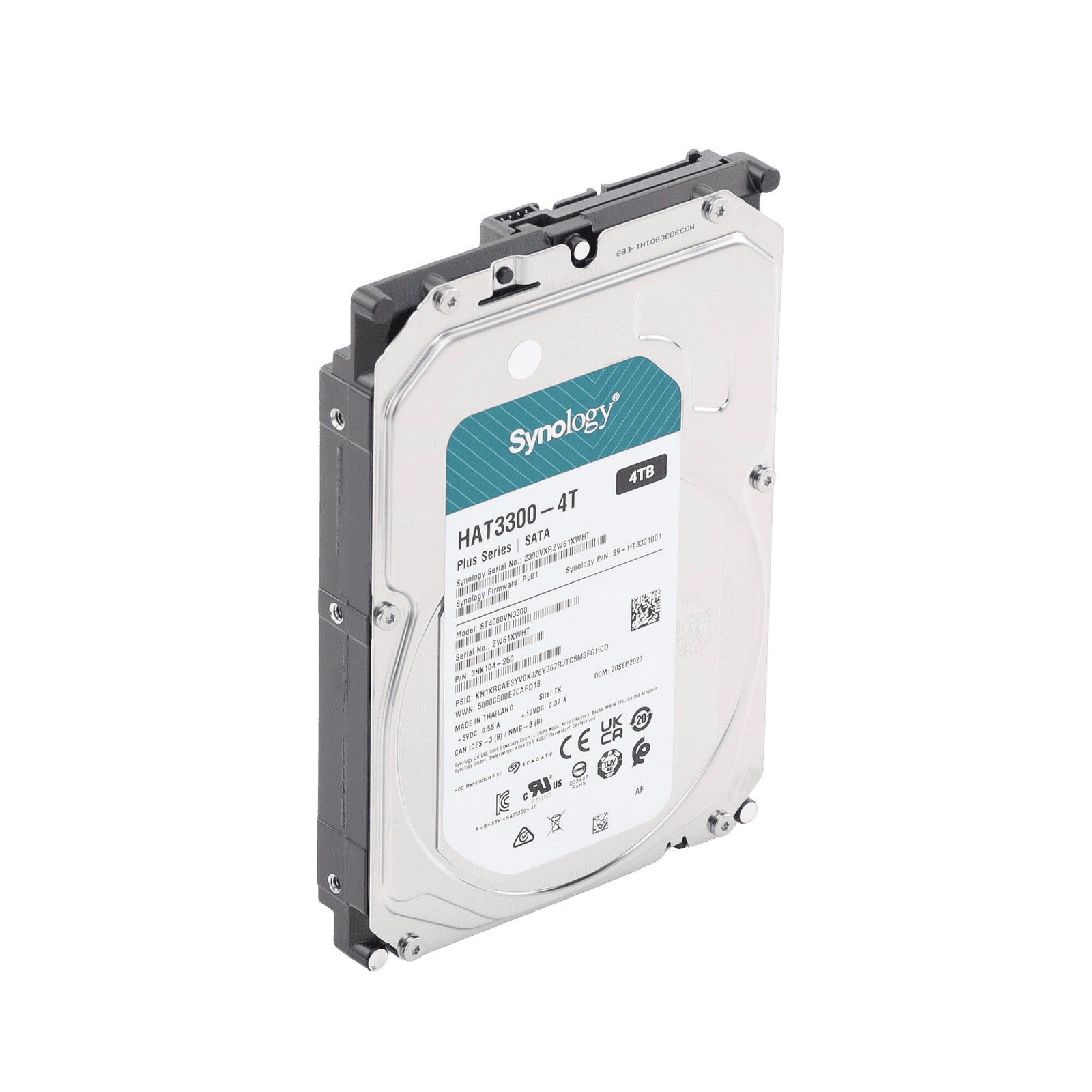 Disco duro 4TB / 5400RPM / Serie Plus Discos Duros/ Especializados para NAS HAT3300-4T - SYNOLOGY