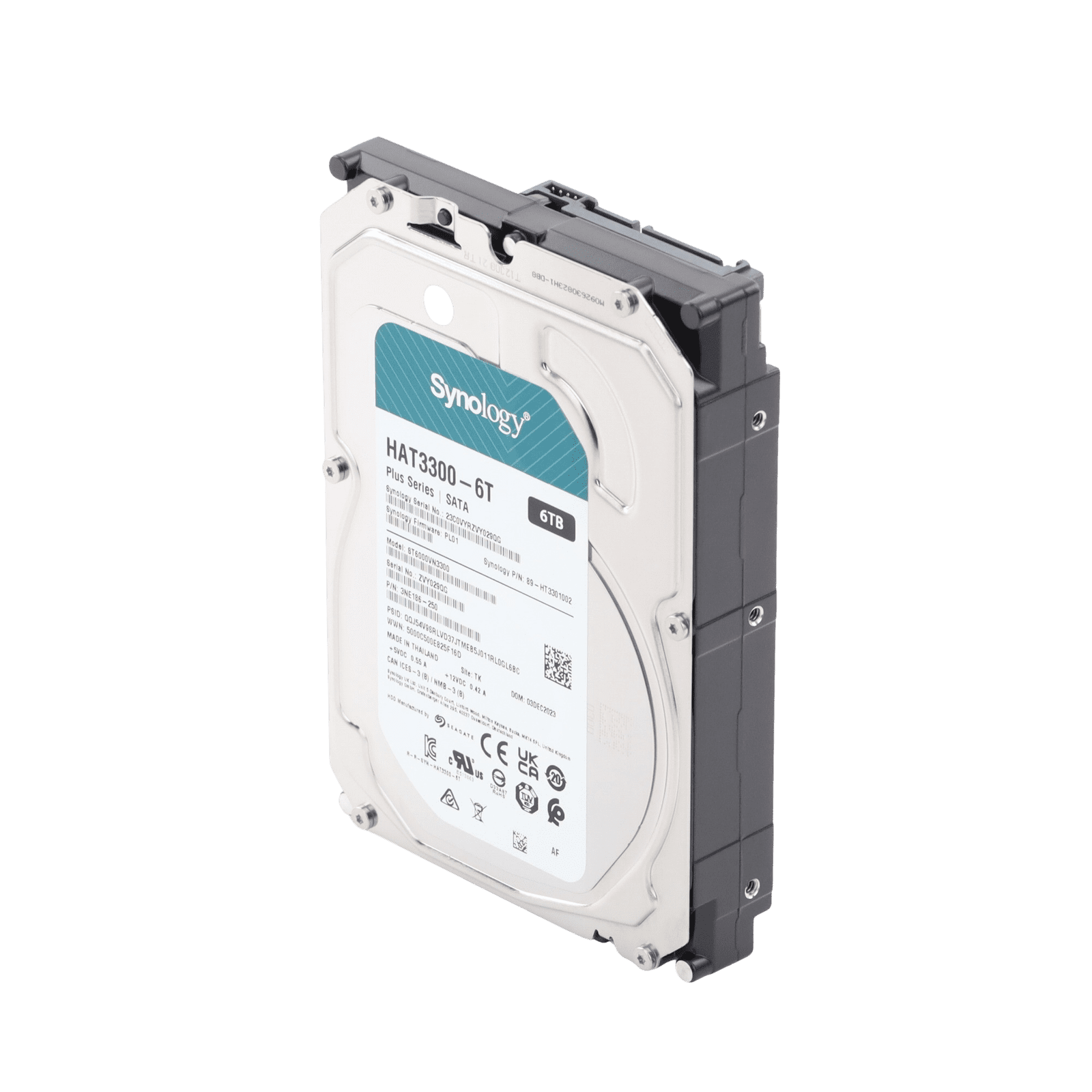 Disco duro 6TB / 5400RPM / Serie Plus Discos Duros/ Especializados para NAS HAT3300-6T - SYNOLOGY
