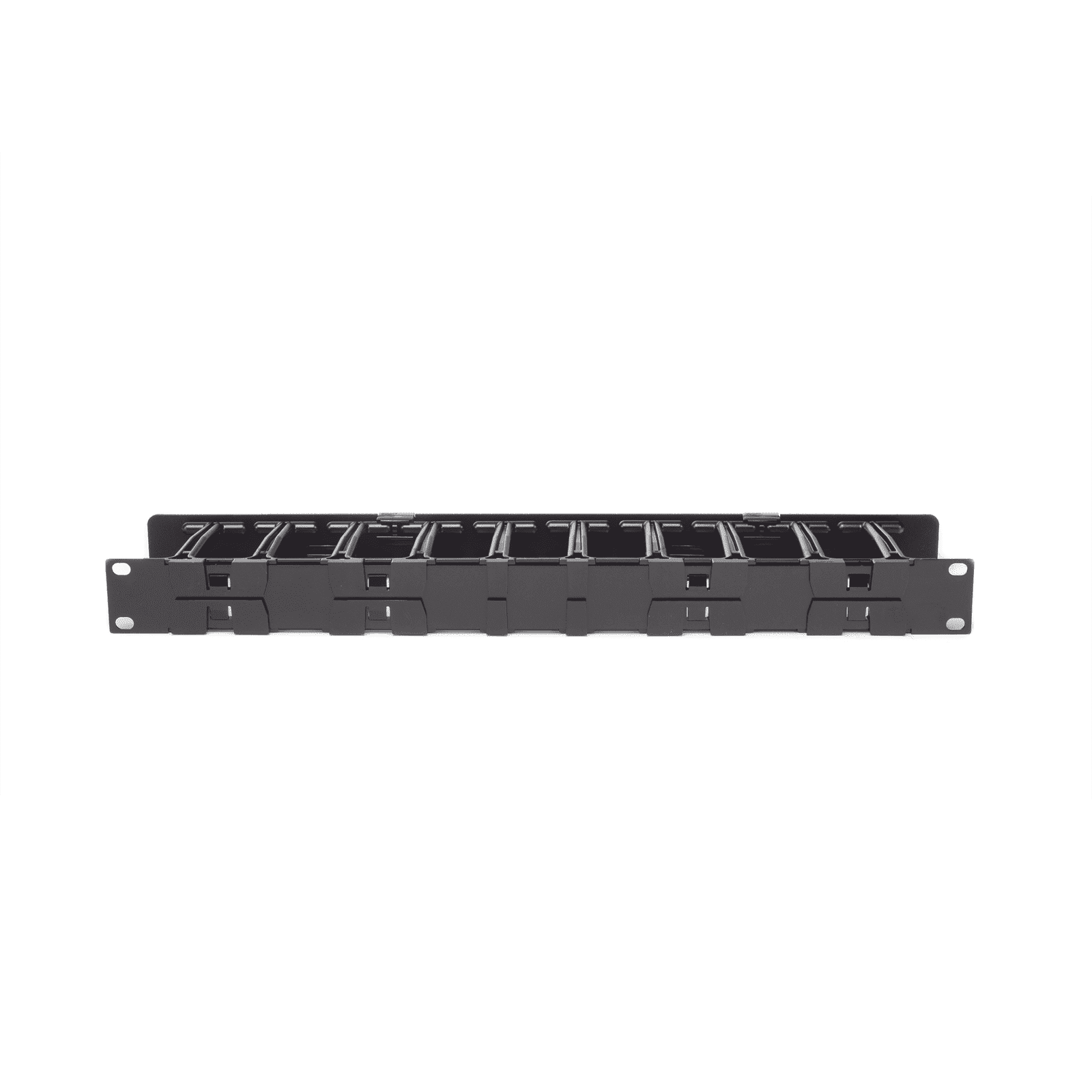 Organizador de Cable Horizontal RouteIT, Sencillo, Para Rack de 19in, 4in de profundidad, 1UR HCM-4-1U - SIEMON