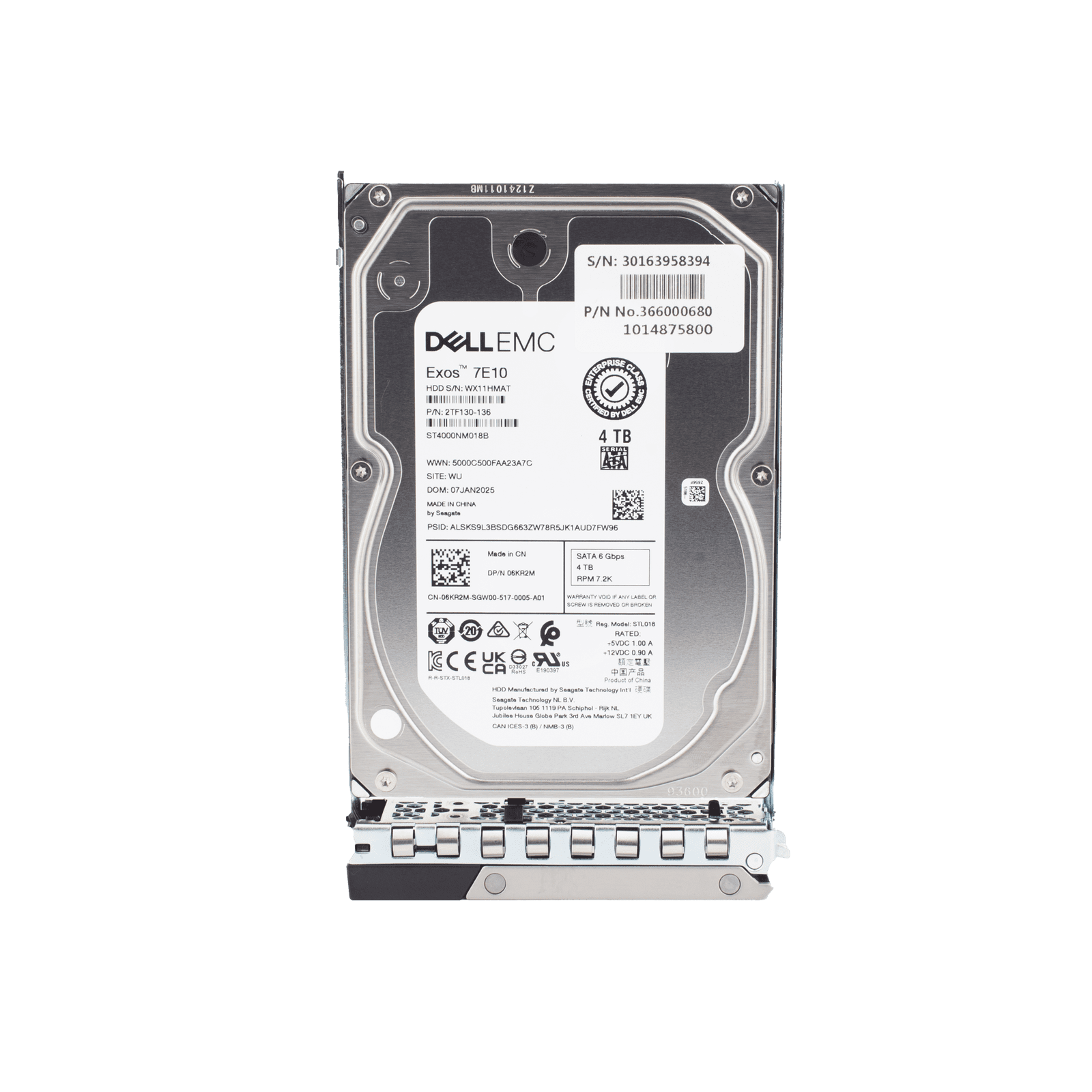Disco Duro Enterprise 3.5″ 4 TB / Hikvision (DELL)/ 7200 RPM / SATA / Alto Rendimiento / Recomendado para Servidores Hikvision HDD/4TB/SATA/DELL - HIKVISION