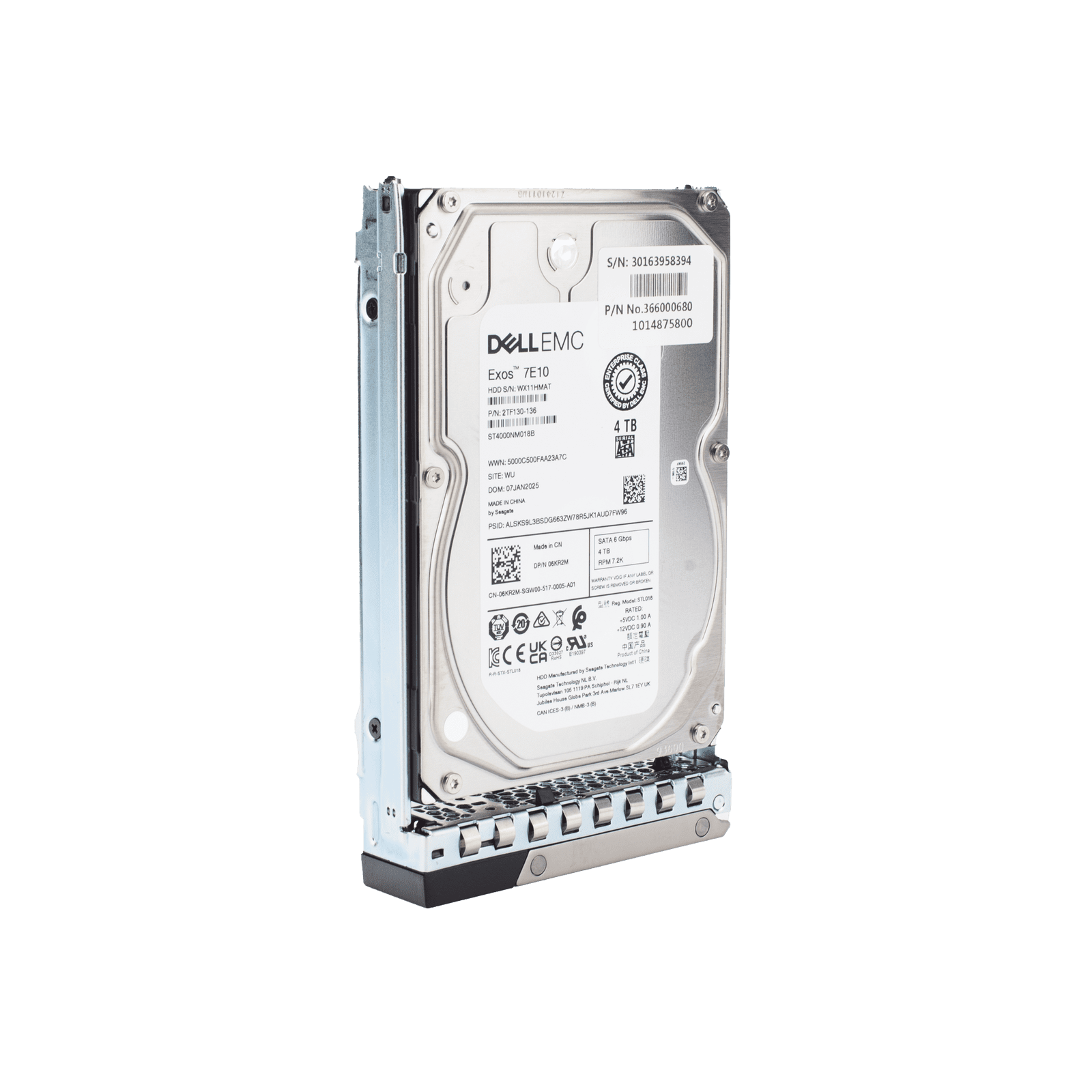 Disco Duro Enterprise 3.5″ 4 TB / Hikvision (DELL)/ 7200 RPM / SATA / Alto Rendimiento / Recomendado para Servidores Hikvision HDD/4TB/SATA/DELL - HIKVISION