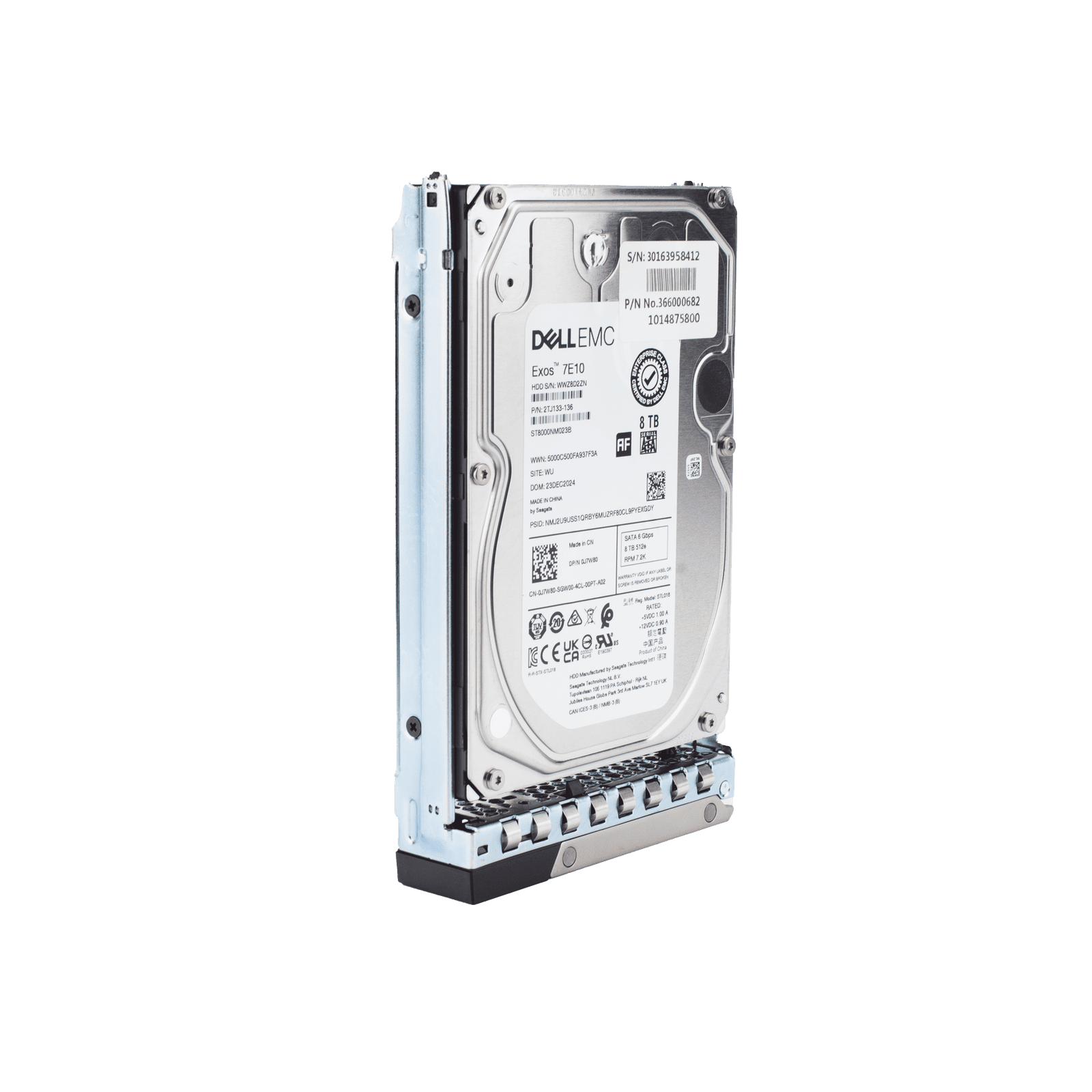 Disco Duro Enterprise 3.5″ 8 TB / Hikvision (DELL)/ 7200 RPM / SATA / Alto Rendimiento / Recomendado para Servidores Hikvision HDD/8TB/SATA/DELL - HIKVISION