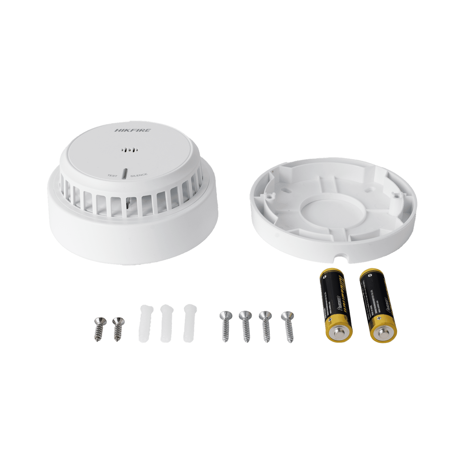 (HikFire) Detector de Humo Óptico Hikvision / Tecnología Avanzada de Detección de Incendios / Alarma Temprana y Fiabilidad Certificada / Soporta Salida de Alarma HF-S2 - HIKVISION