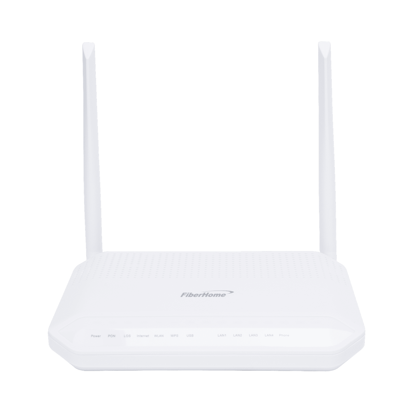 ONU GPON WiFi 2.4/5 GHz MIMO 2×2, 4 puertos Gigabit + 1 POTS + USB, conector SC/UPC HG6143D - FIBERHOME