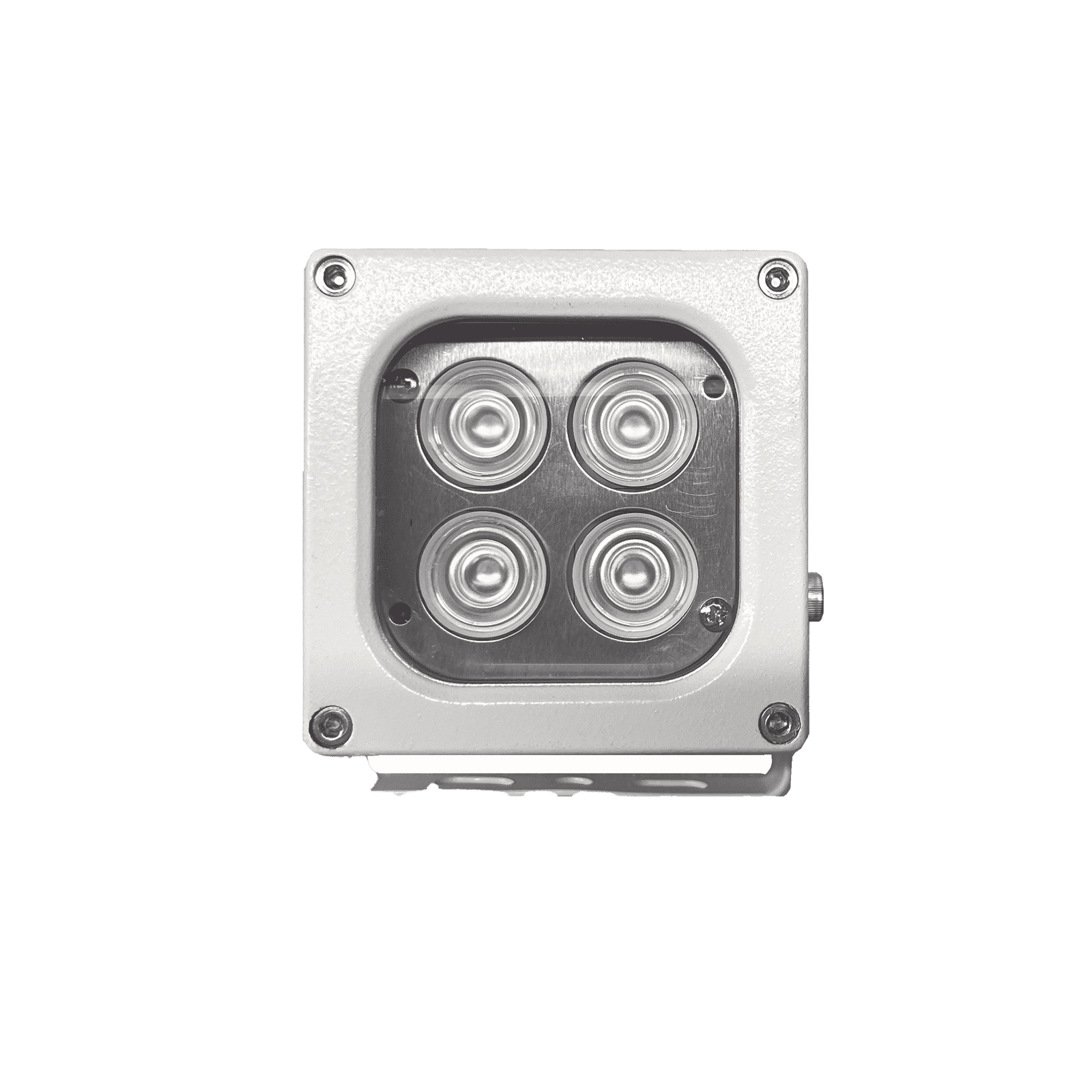 Iluminador LED de Alta Potencia | Luz Blanca | 10 Metros de Iluminación | Cobertura 120° | IP66 | Bajo Consumo de Energía | Fotocélula Incorporada | Soporte en “U” | Carcasa de Aluminio | Alta Transmitancia de Luz. | C HL120WH10W - HYPERLUX