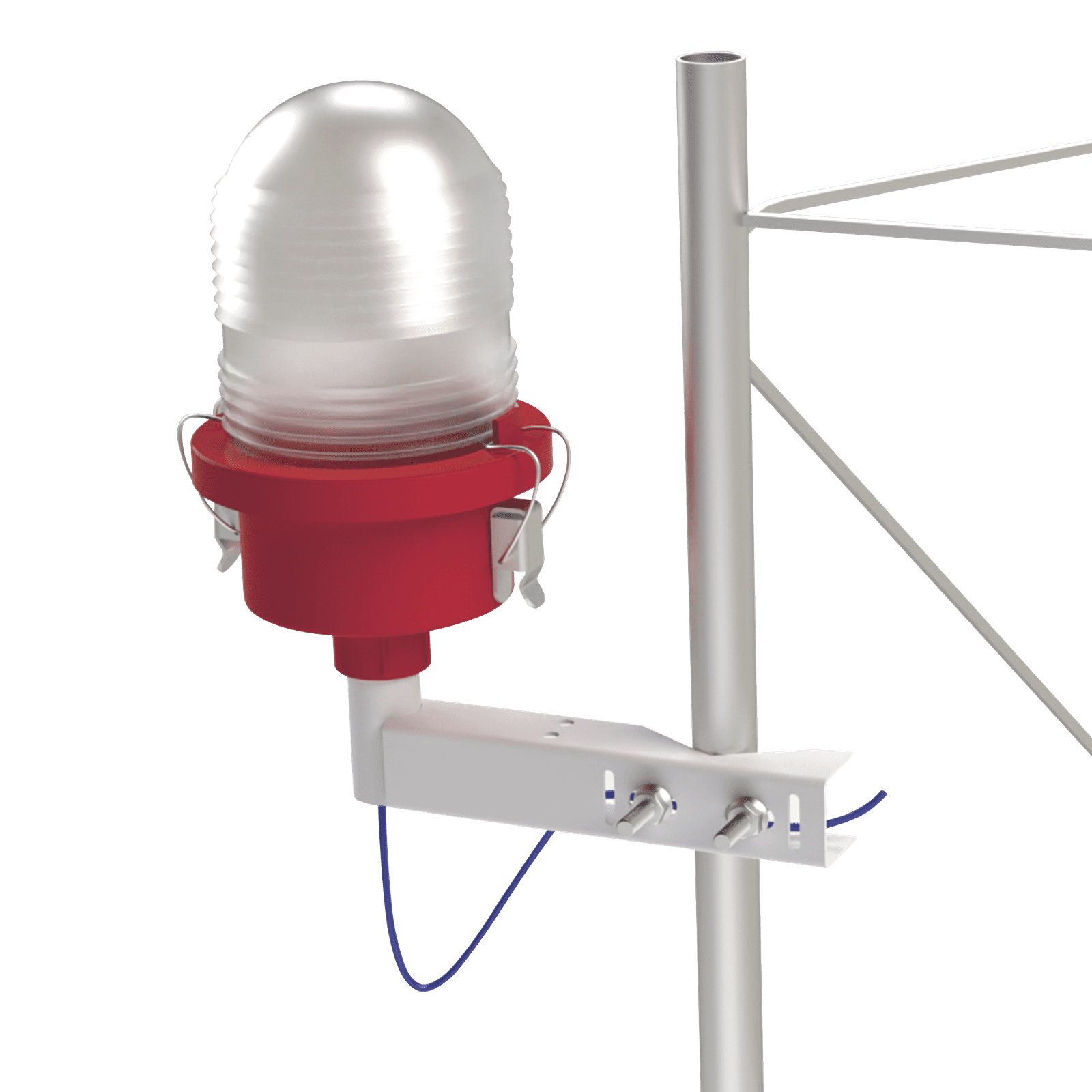 Herraje para Lámpara de Obstrucción LED Modelo EI-LBIB/OL1-VLED2- IR/ OL2-VLED2-IR HLU2R2 - EPCOM INDUSTRIAL