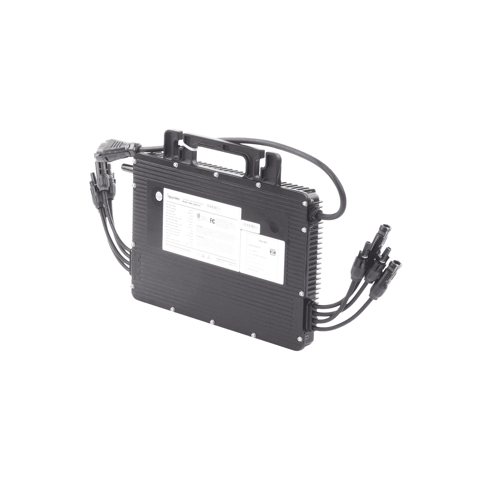 Microinversor 2 Kw, 220 Vca, para Interconexión a Red Eléctrica, IP67, Conexión para Cable Troncal, Soporta Oversizing a 4 Módulos de Hasta 670 W HMS20004TA - HOYMILES
