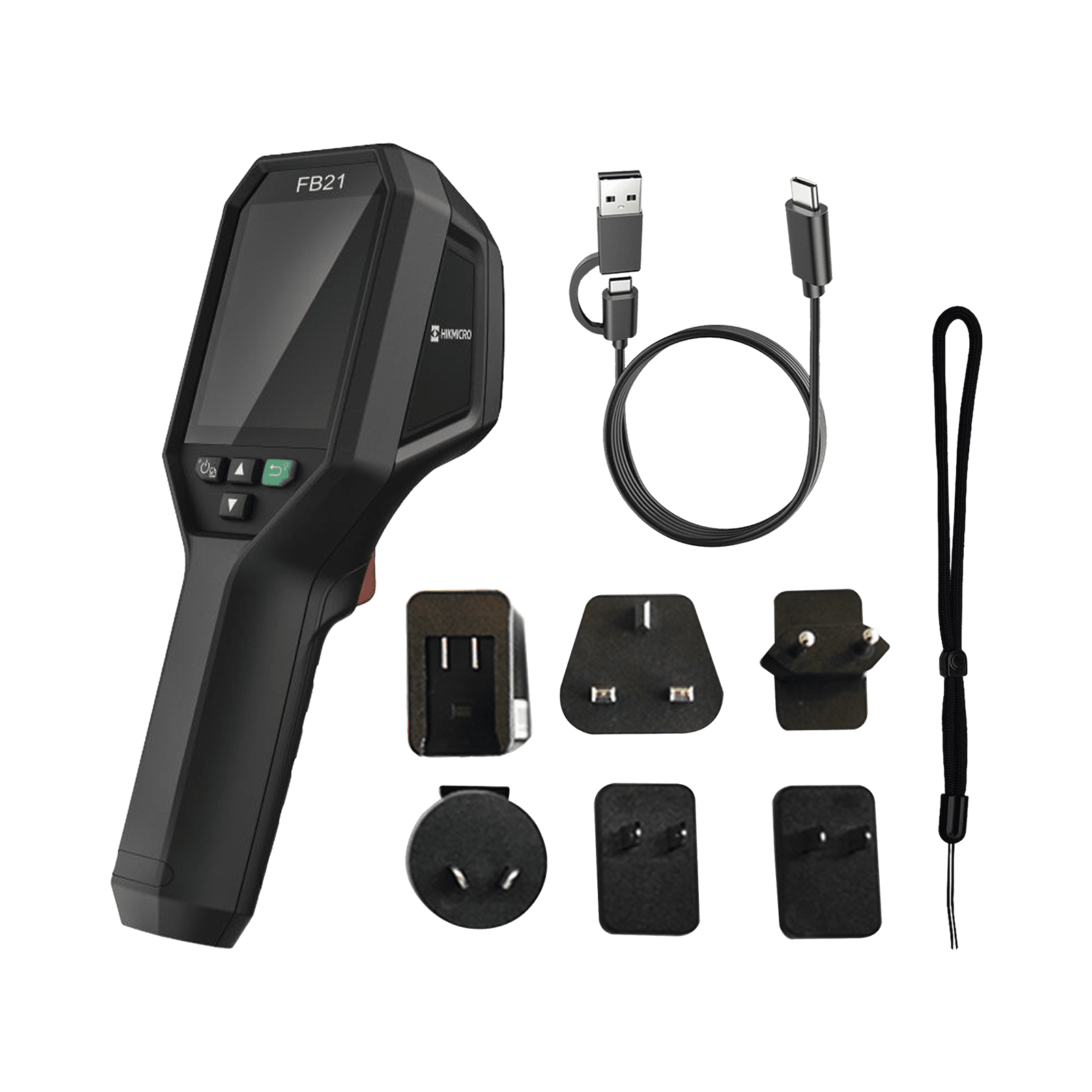 FB21 – Cámara Termográfica Profesional para Bomberos/ Lente Térmico 3.6 mm (256 × 192) / Lente Optico 2 Megapixel / WiFi / IP65 / Hasta 6 Horas de Funcionamiento Continuo HM-TF52-3AQF-FB21 - HIKMICRO
