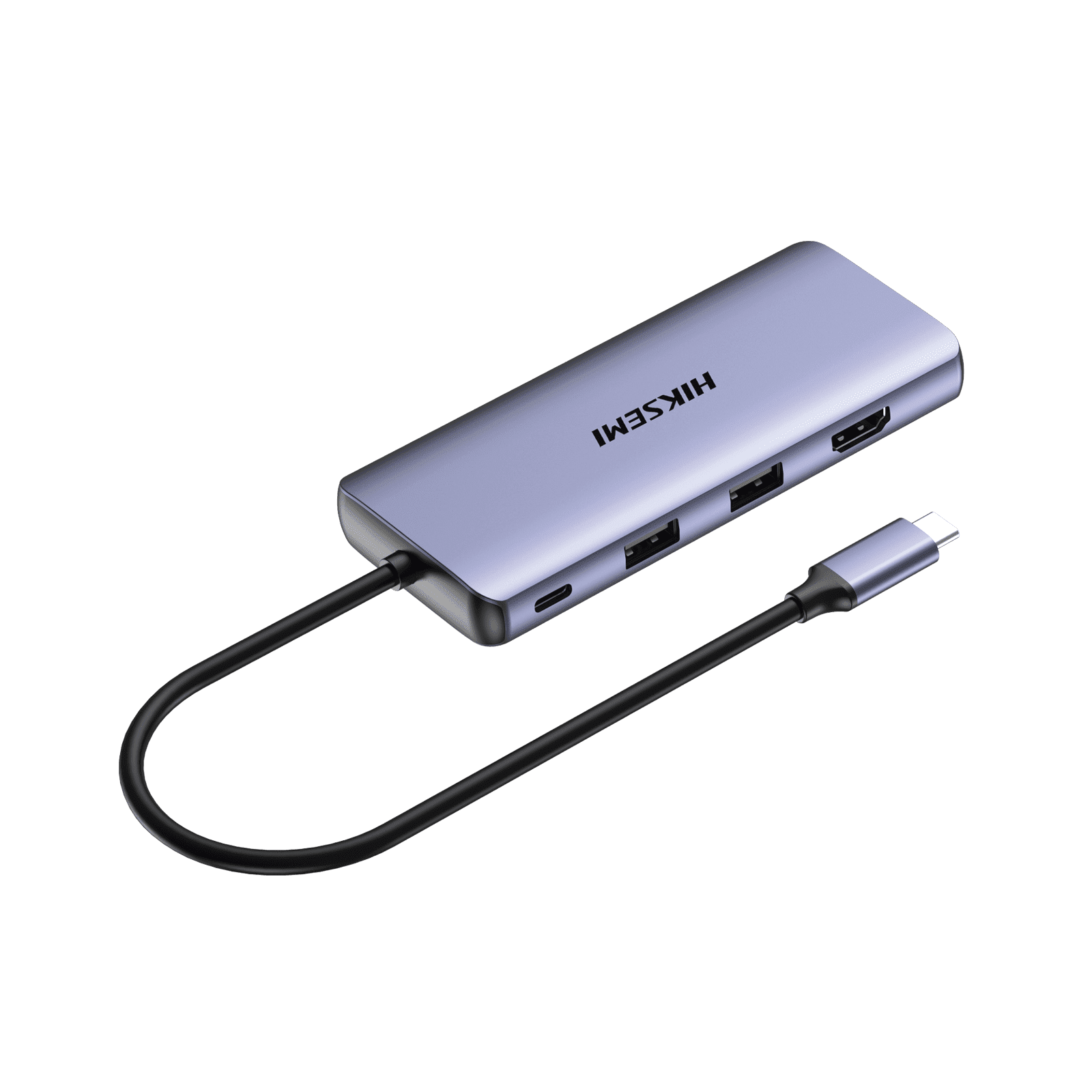 Hub (Adaptador) USB – C / 11 en 1 / 1 Salida HDMI (4K) / 2 Salida USB 2.0 / 2 Salidas USB 3.0 / 1 Salida VGA / 1 Salida SD (Memoria SD) / 1 Salida TF (Micro SD) / 1 Salida de Audio (8 – 48 KHz) / 1 Salida RJ45 / 1 Entrada USB – C (Carga Rapida) HS-HUB-DS11 - HIKSEMI by HIKVISION