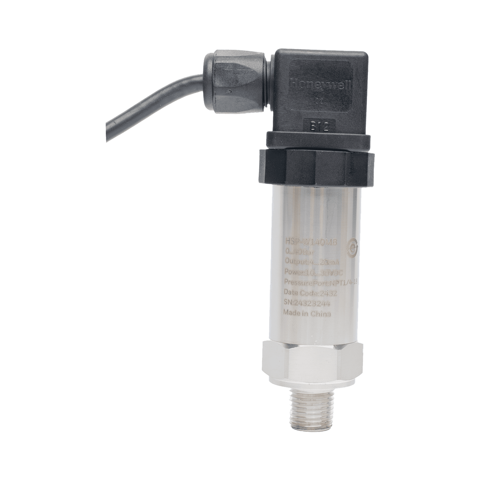 SENSOR DE PRESION, 1%, 40Bar, 4-20mA, NPT HSP-W140MB - HONEYWELL BMS