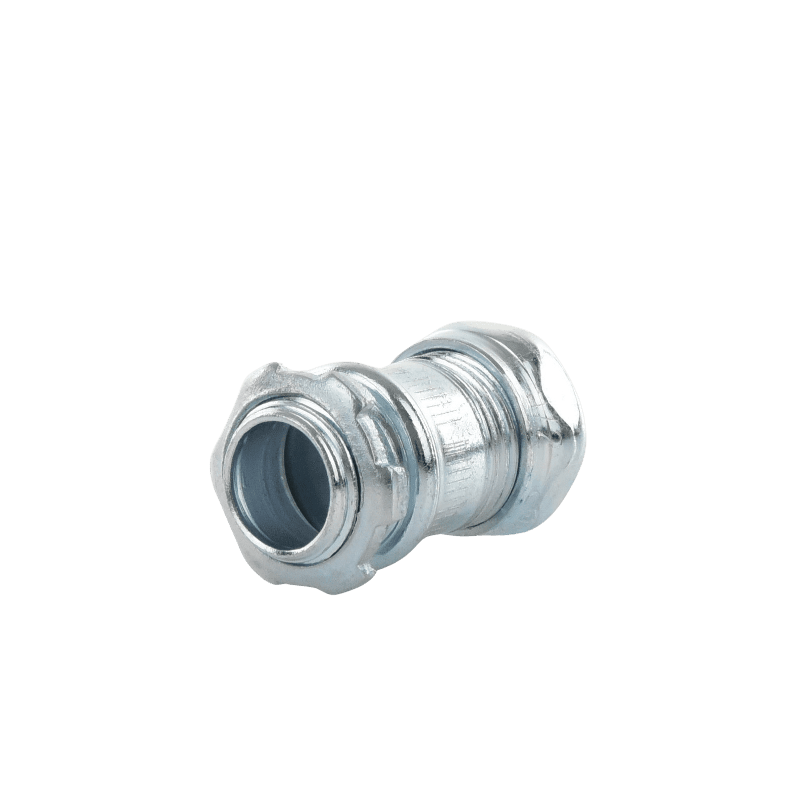 Conector Recto Compresión de Acero Galvanizado para Pared Delgada de 1/2″ . HUB-2902 - HUBBELL