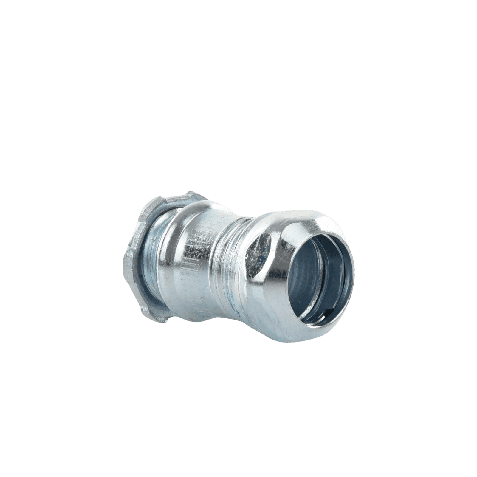 Conector Recto Compresión de Acero Galvanizado para Pared Delgada de 1/2″ . HUB-2902 - HUBBELL