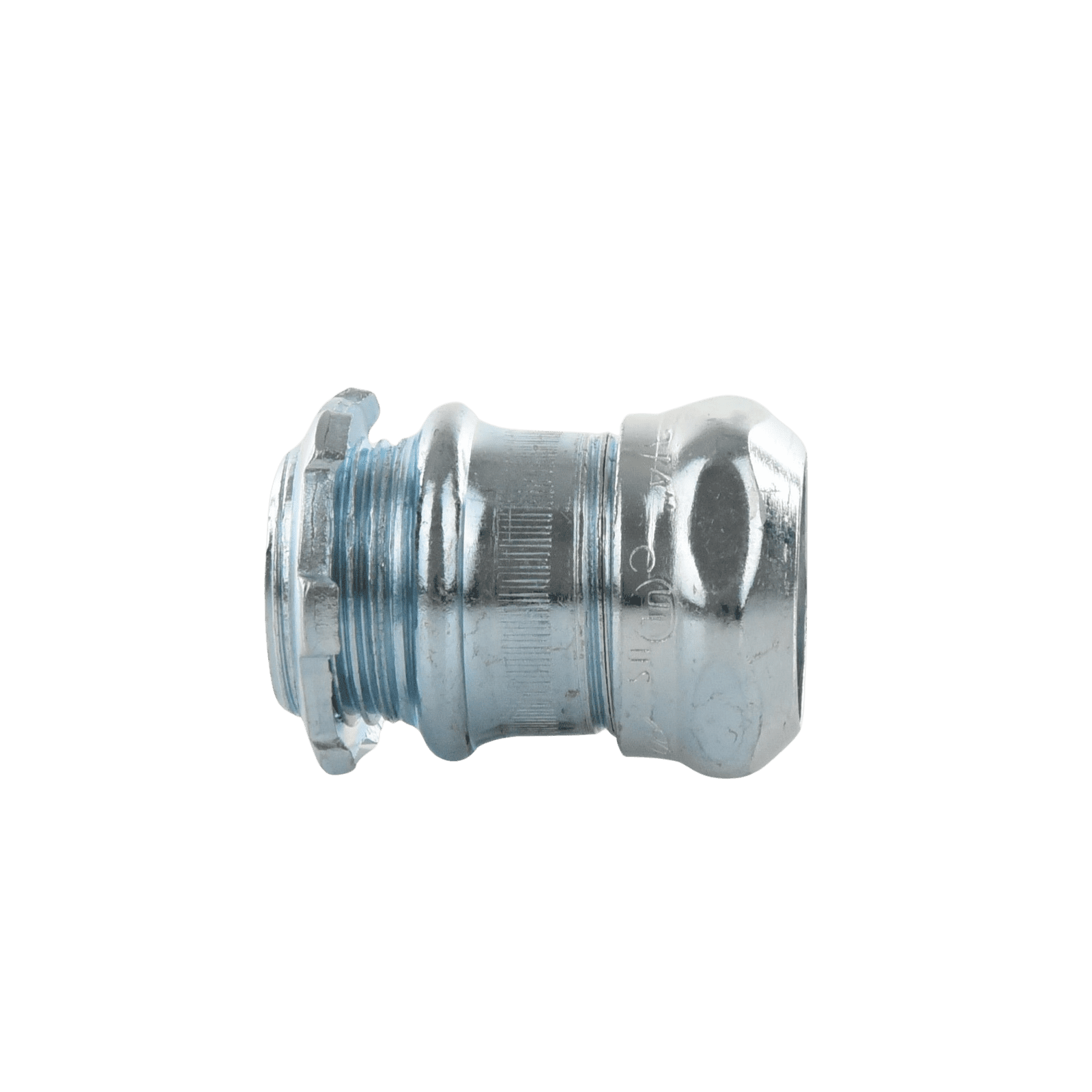 Conector Recto Compresión de Acero Galvanizado para Pared Delgada de 3/4″ . HUB-2903 - HUBBELL